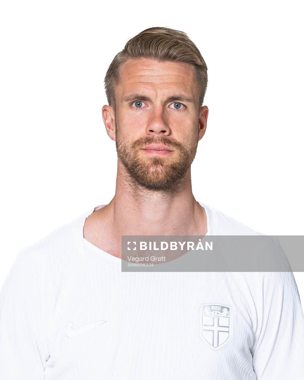 Kristoffer Ajer of the Norwegian national football team