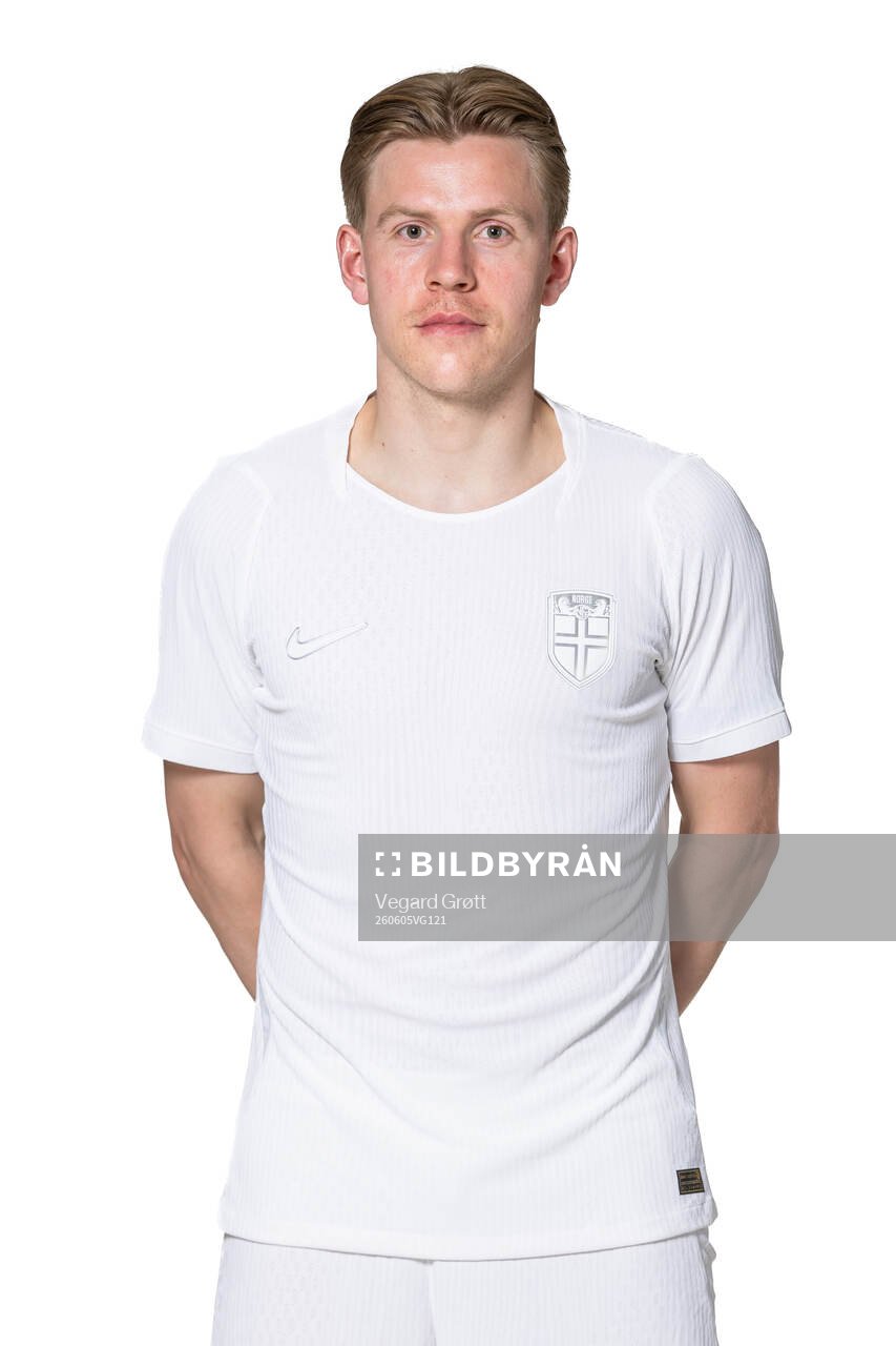 Jens Petter Hauge of the Norwegian national football team