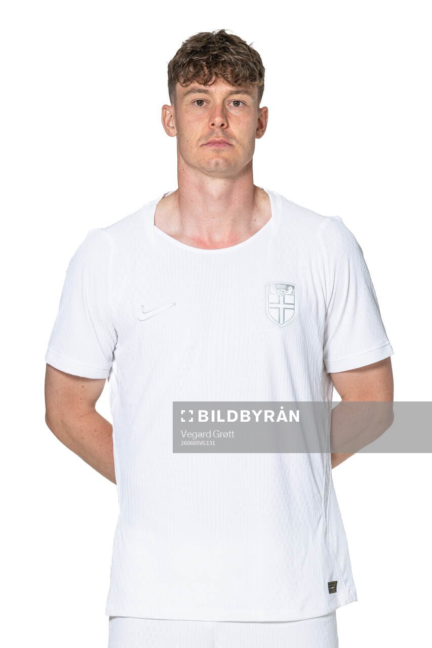 Jørgen Strand Larsen of the Norwegian national football