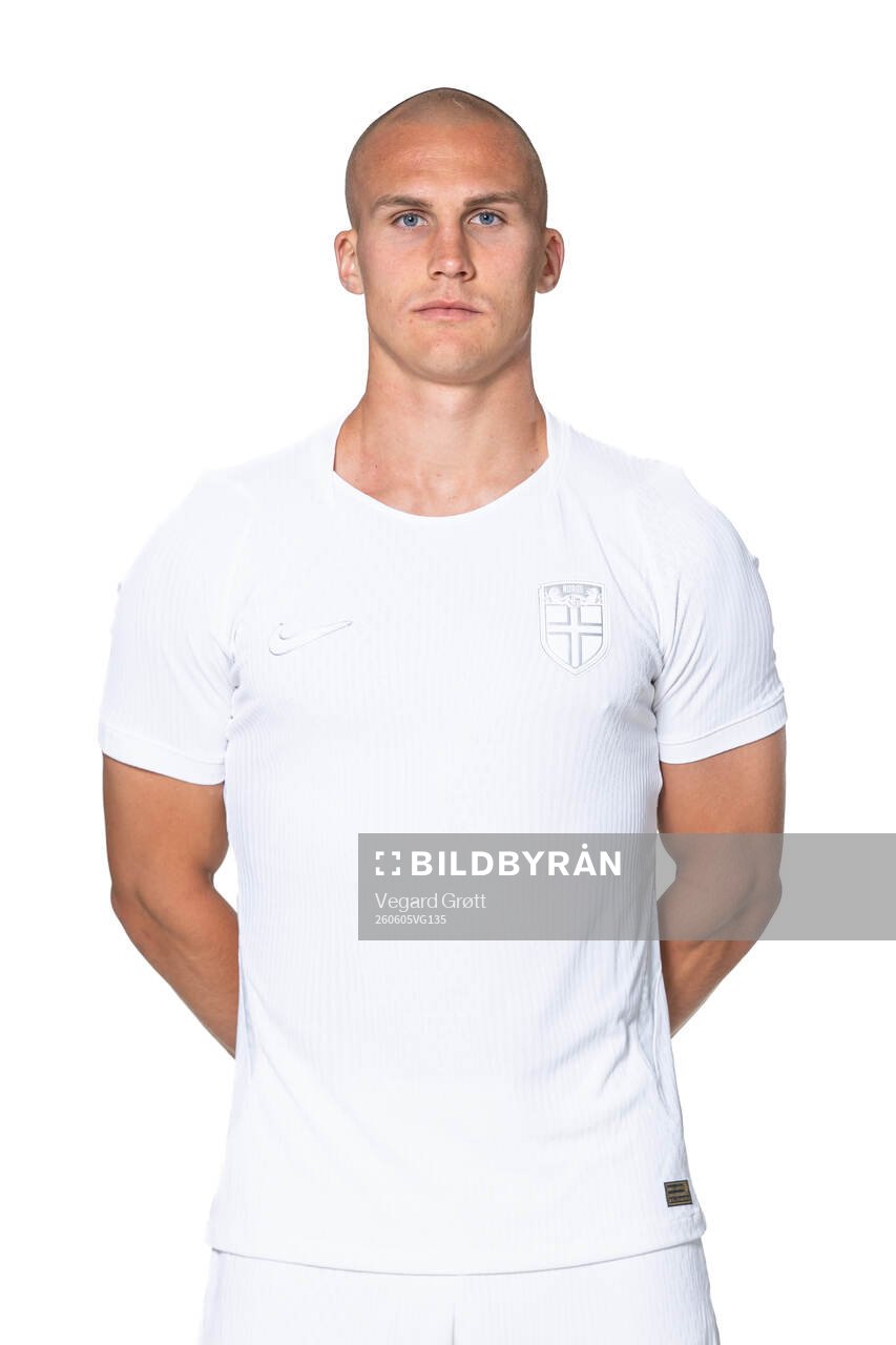 Leo Østigård of the Norwegian national football team