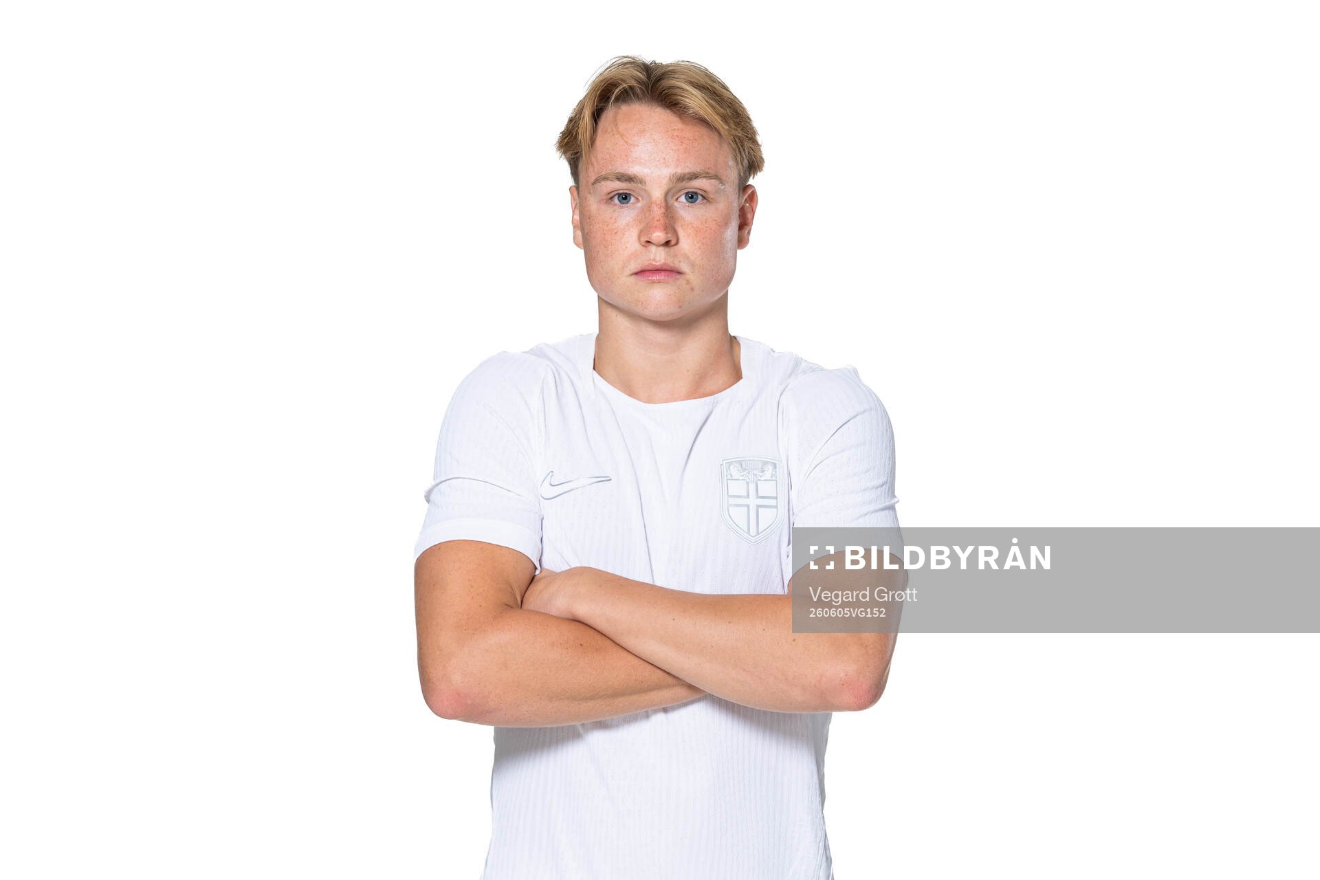 Andreas Schjelderup of the Norwegian national football team