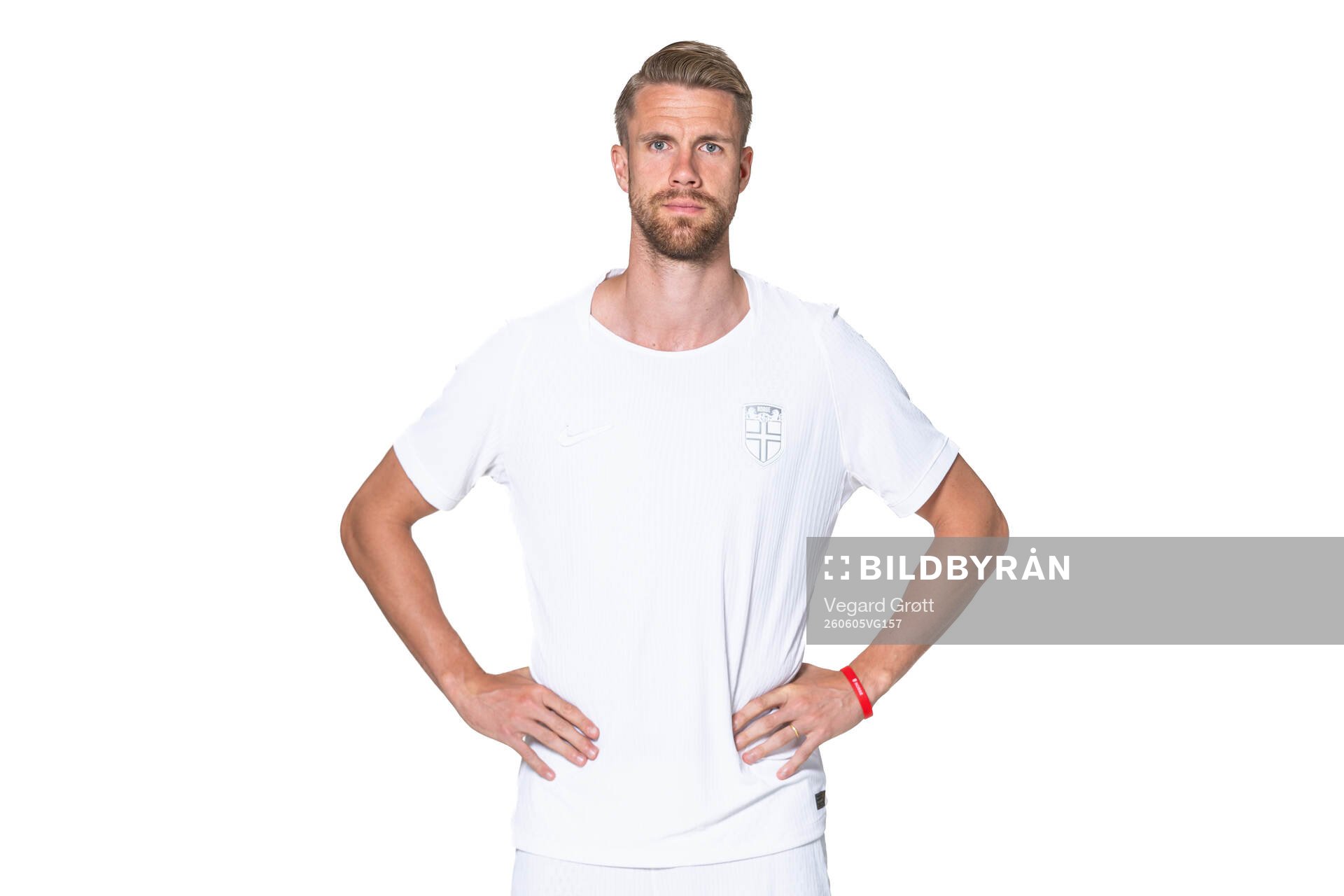 Kristoffer Ajer of the Norwegian national football team