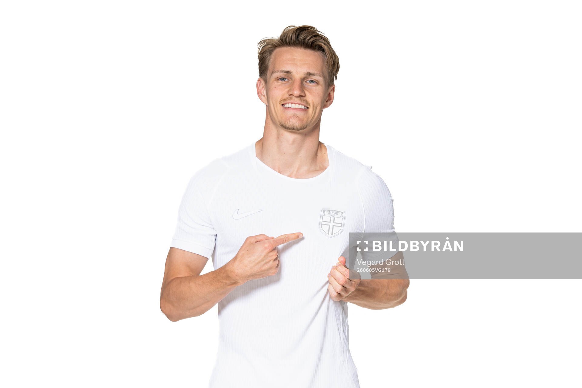 Martin Ødegaard of the Norwegian national football team