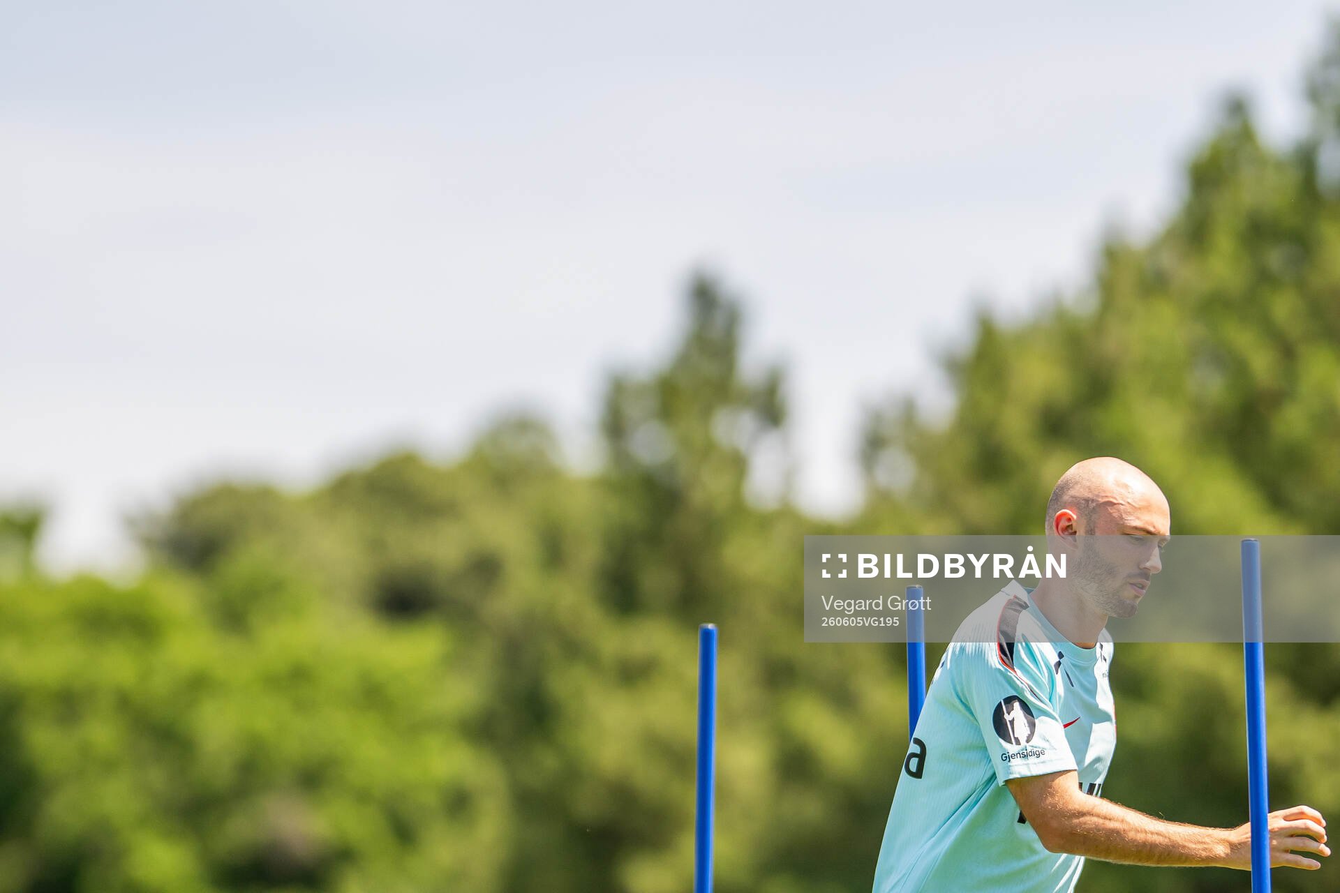 Fredrik Aursnes of the Norwegian national football team at