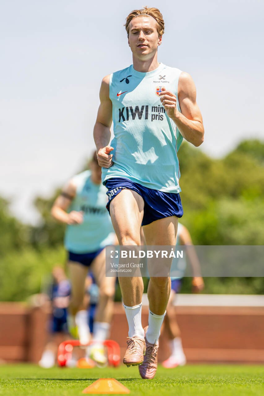 Kristian Thorstvedt of the Norwegian national football team