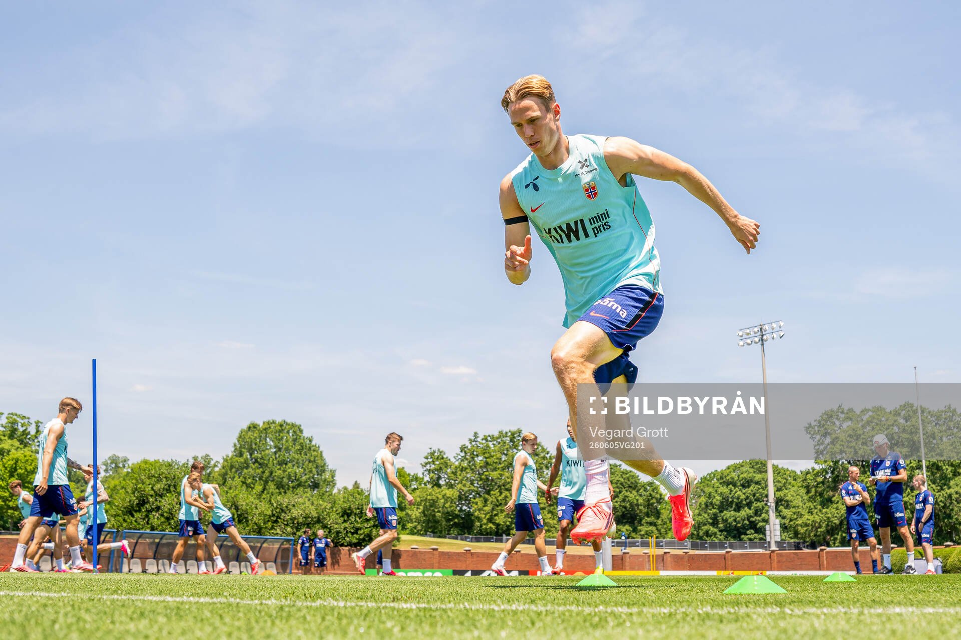 Torbjørn Lysaker Heggem of the Norwegian national football