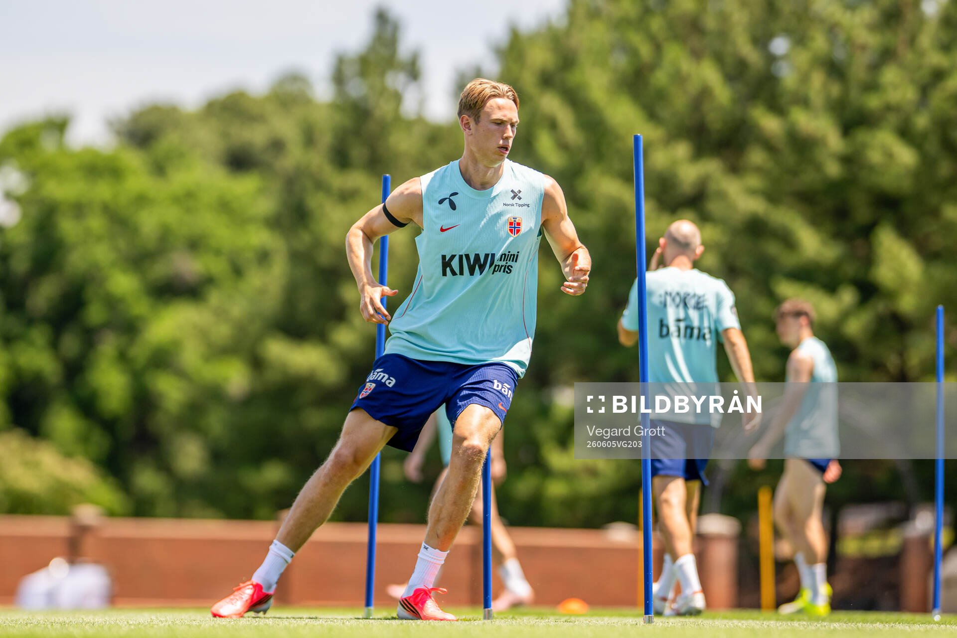 Torbjørn Lysaker Heggem of the Norwegian national football