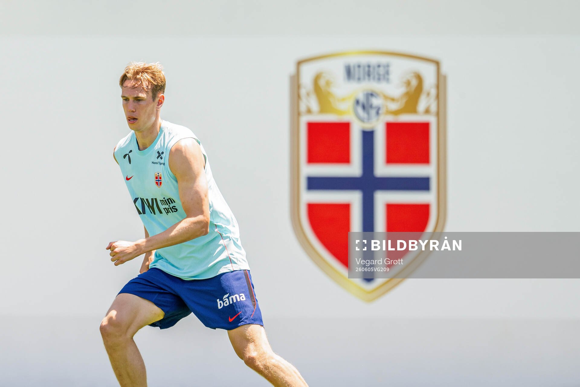 Torbjørn Lysaker Heggem of the Norwegian national football