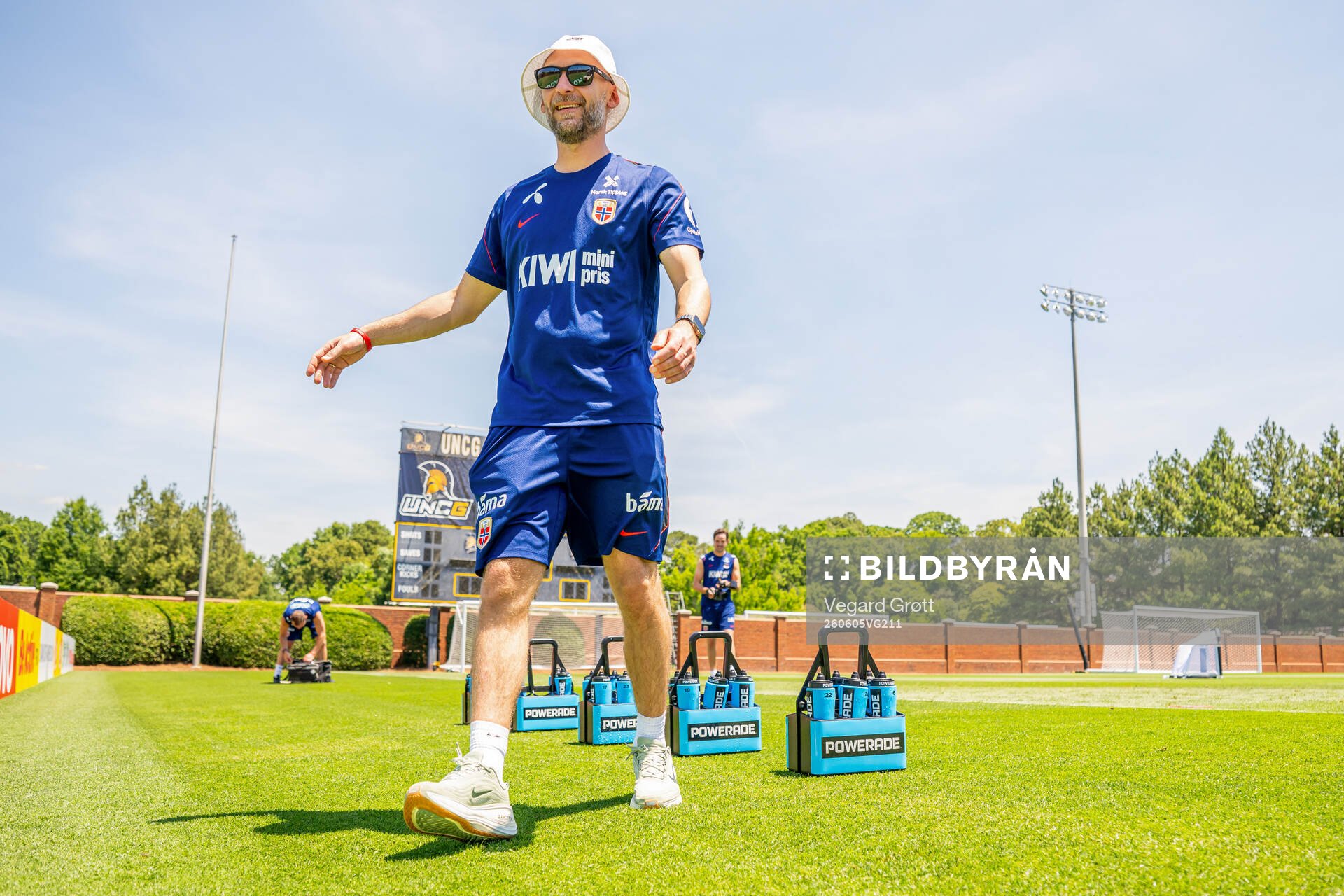 Sigurd Ertsås, kit manager of the Norwegian national