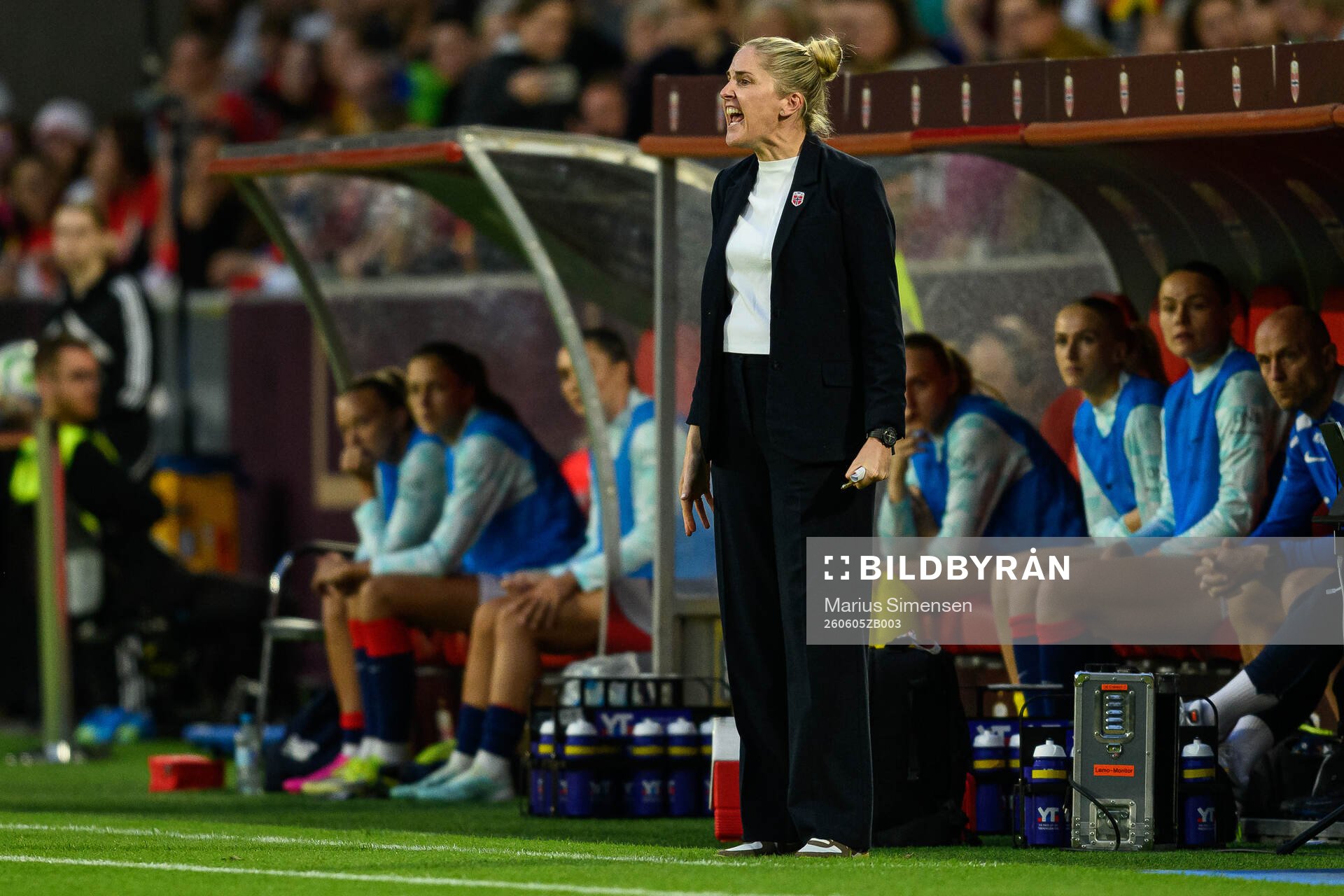 Head coach Gemma Grainger of Norway