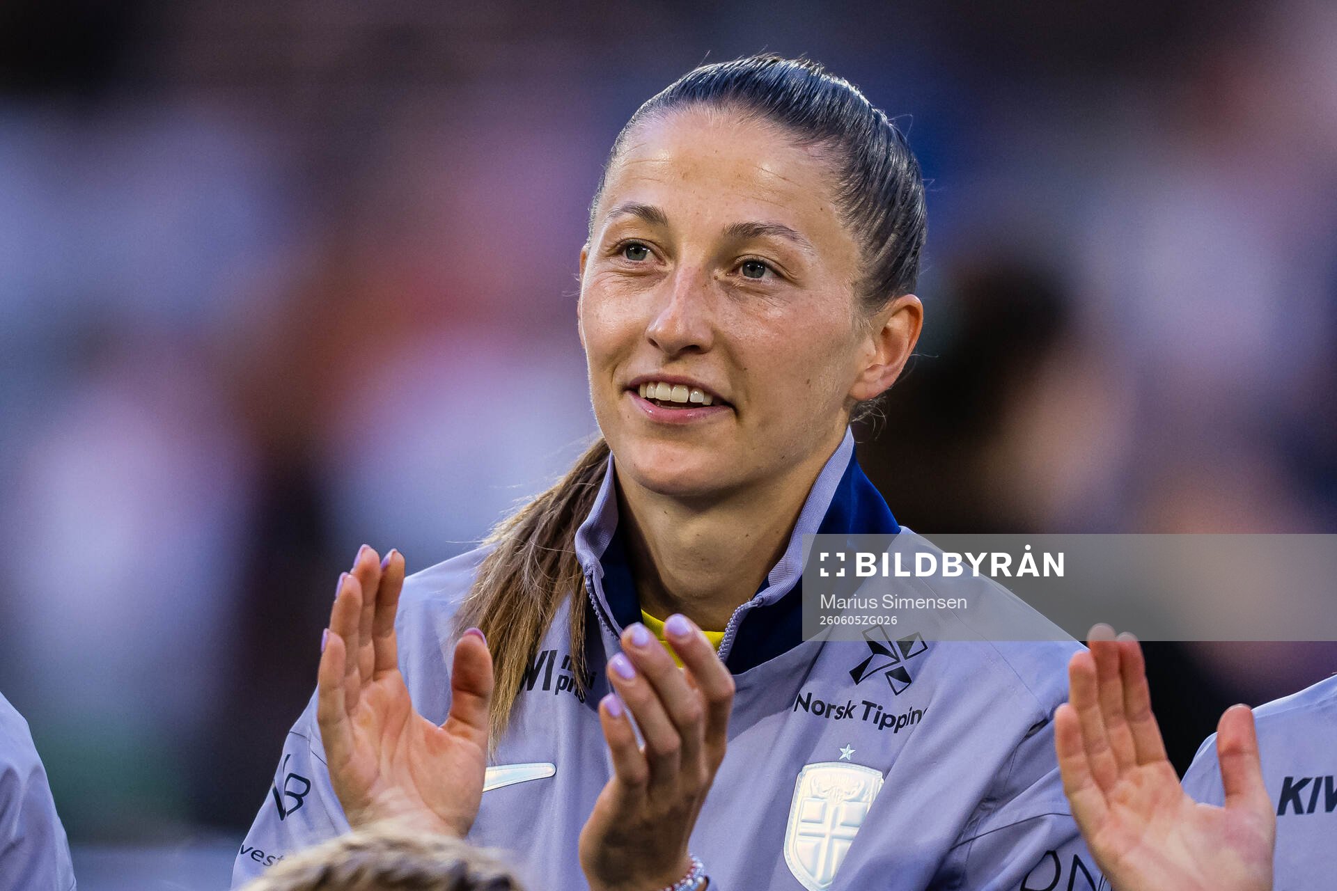 Goalkeeper Cecilie Fiskerstrand of Norway