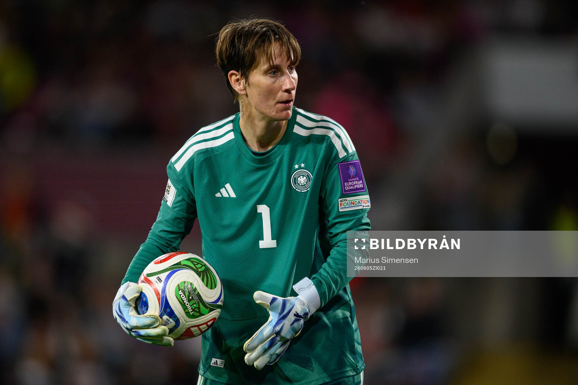 Goalkeeper Ann-Katrin Berger of Germany
