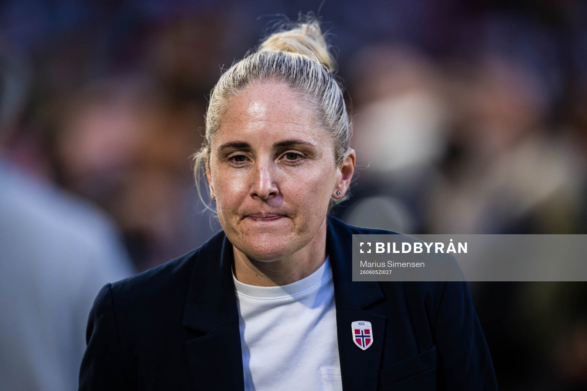 Head coach Gemma Grainger of Norway