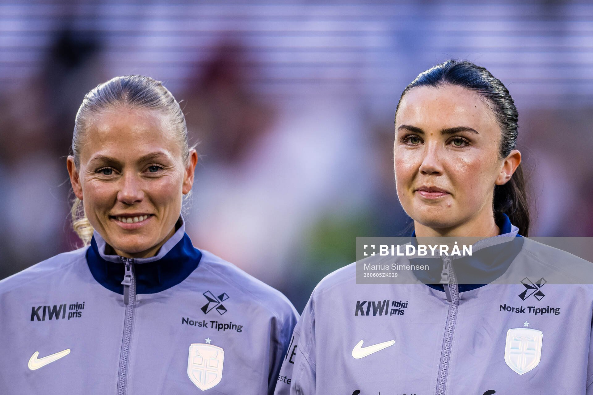Guro Bergsvand and Ingrid Engen of Norway