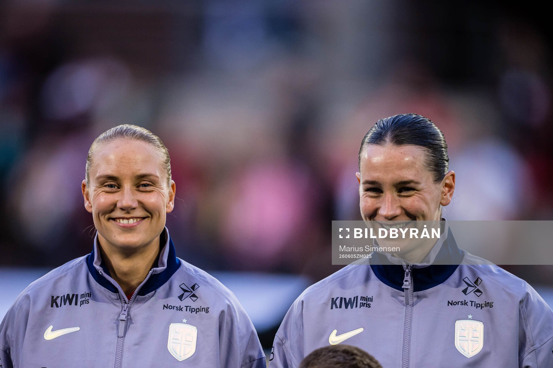 Lisa Naalsund and Elisabeth Terland of Norway