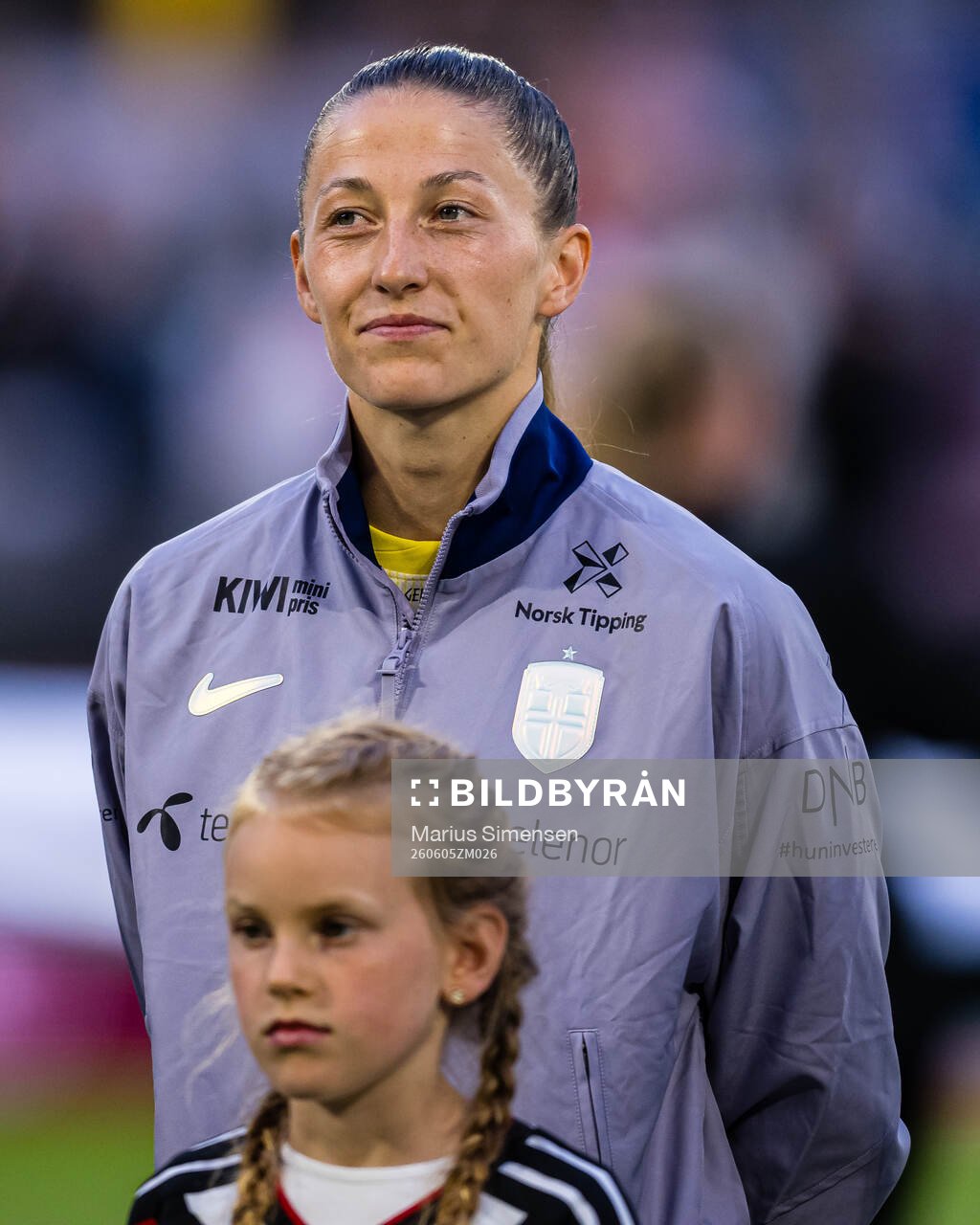 Goalkeeper Cecilie Fiskerstrand of Norway
