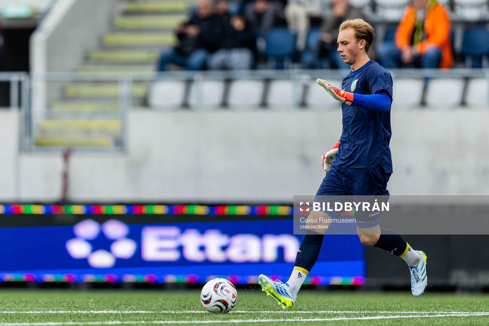 Hammarby TFFs målvakt Elton Fischerström Opancar