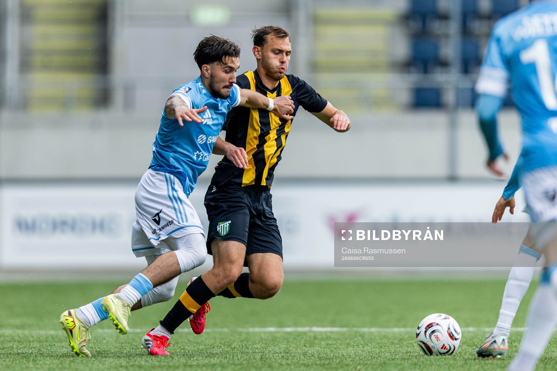 Gefles Alen Zahirovic och Hammarby TFFs Casper Eklund