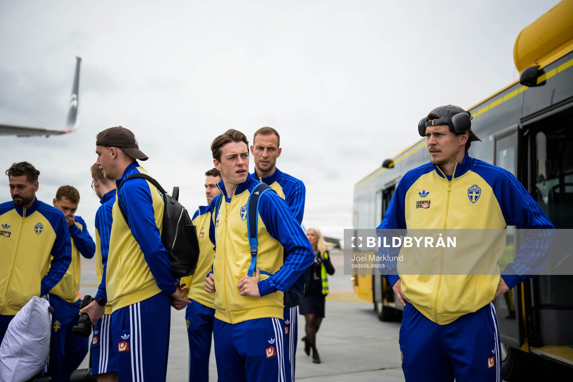 Herman Johansson, Elliot Stroud, Gustaf Nilsson and Victor