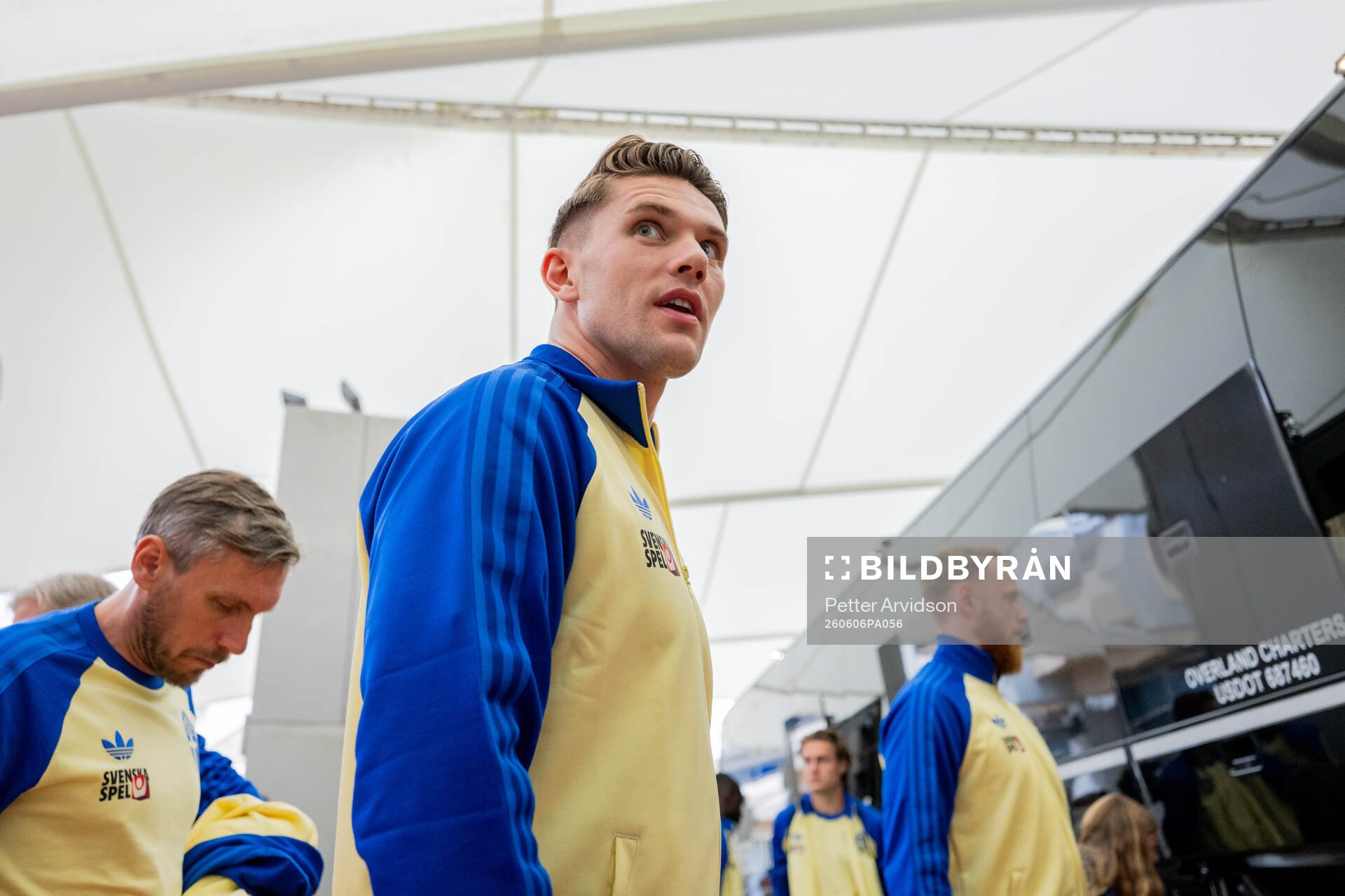 Viktor Gyökeres of the Swedish national football team