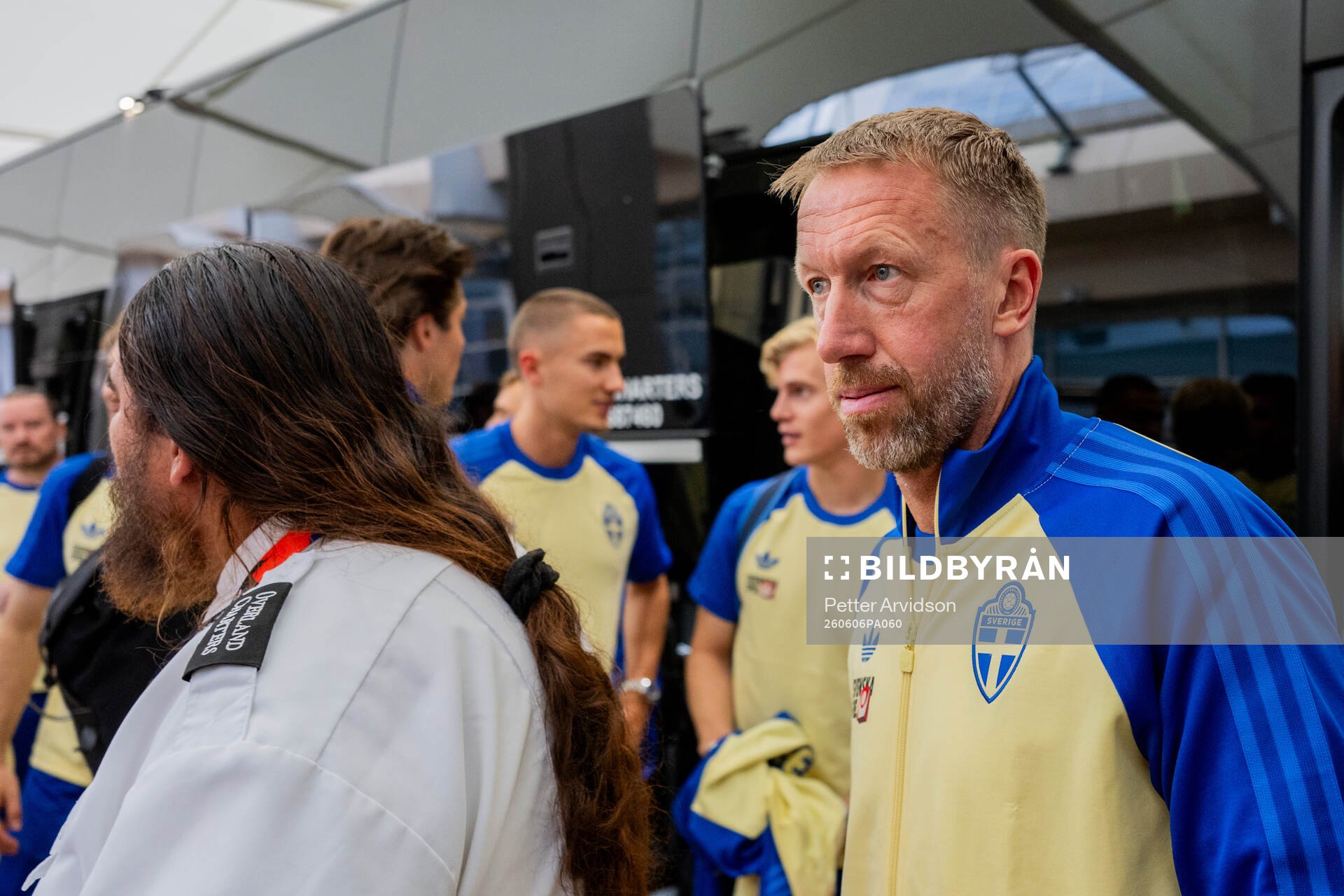 Head coach Graham Potter of the Swedish national football