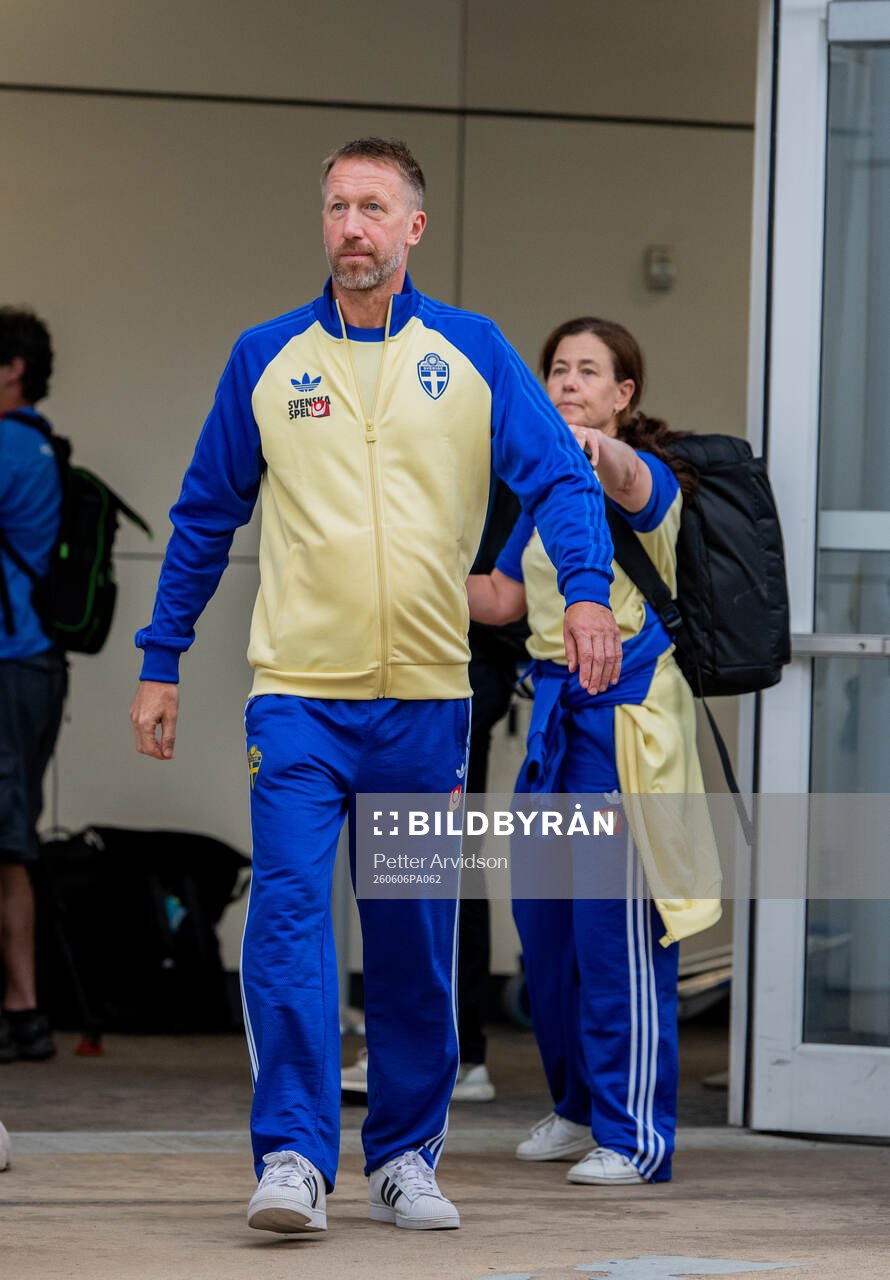 Head coach Graham Potter of the Swedish national football