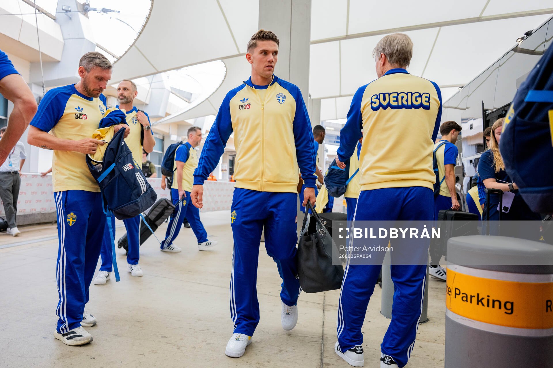 Viktor Gyökeres of the Swedish national football team