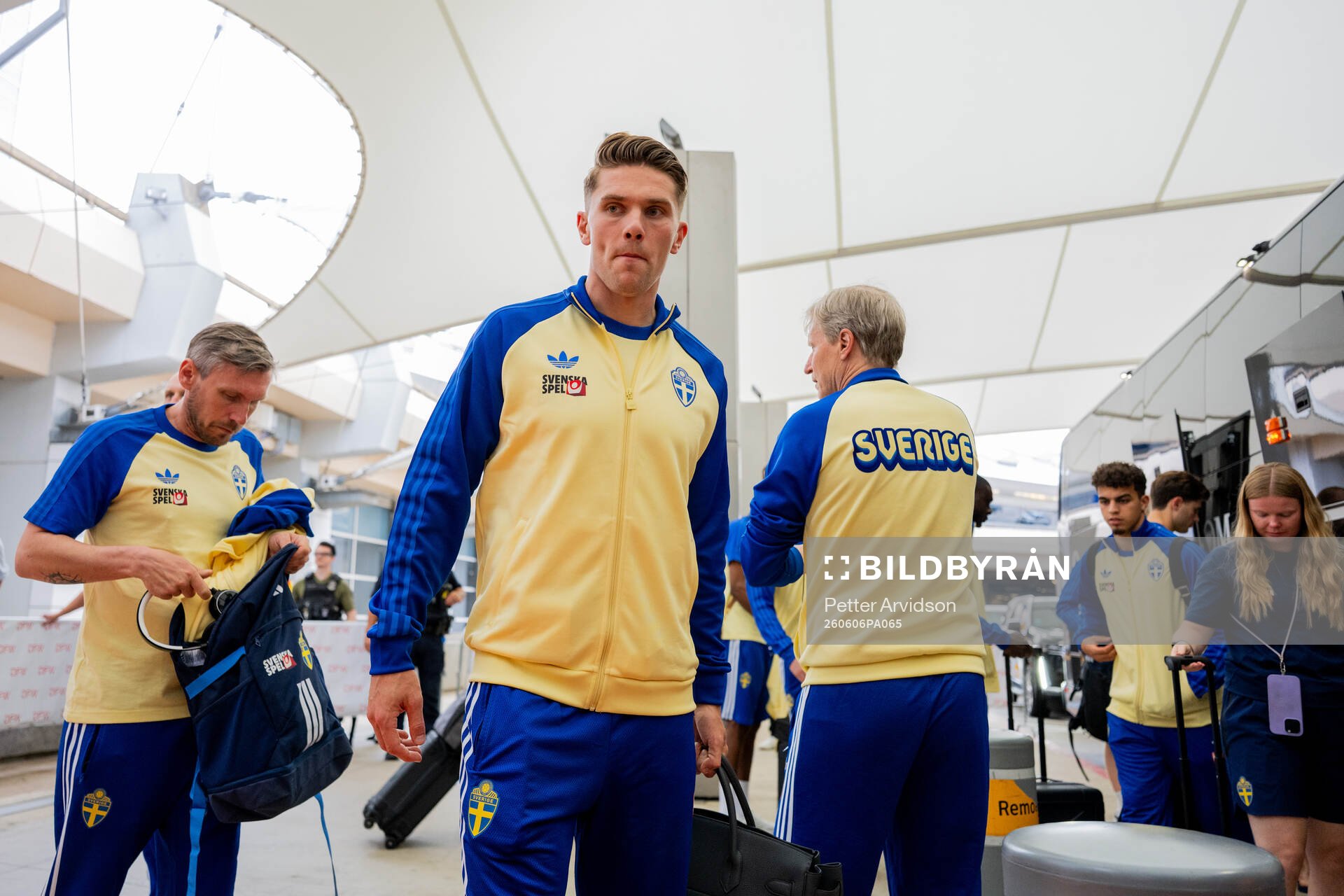Viktor Gyökeres of the Swedish national football team
