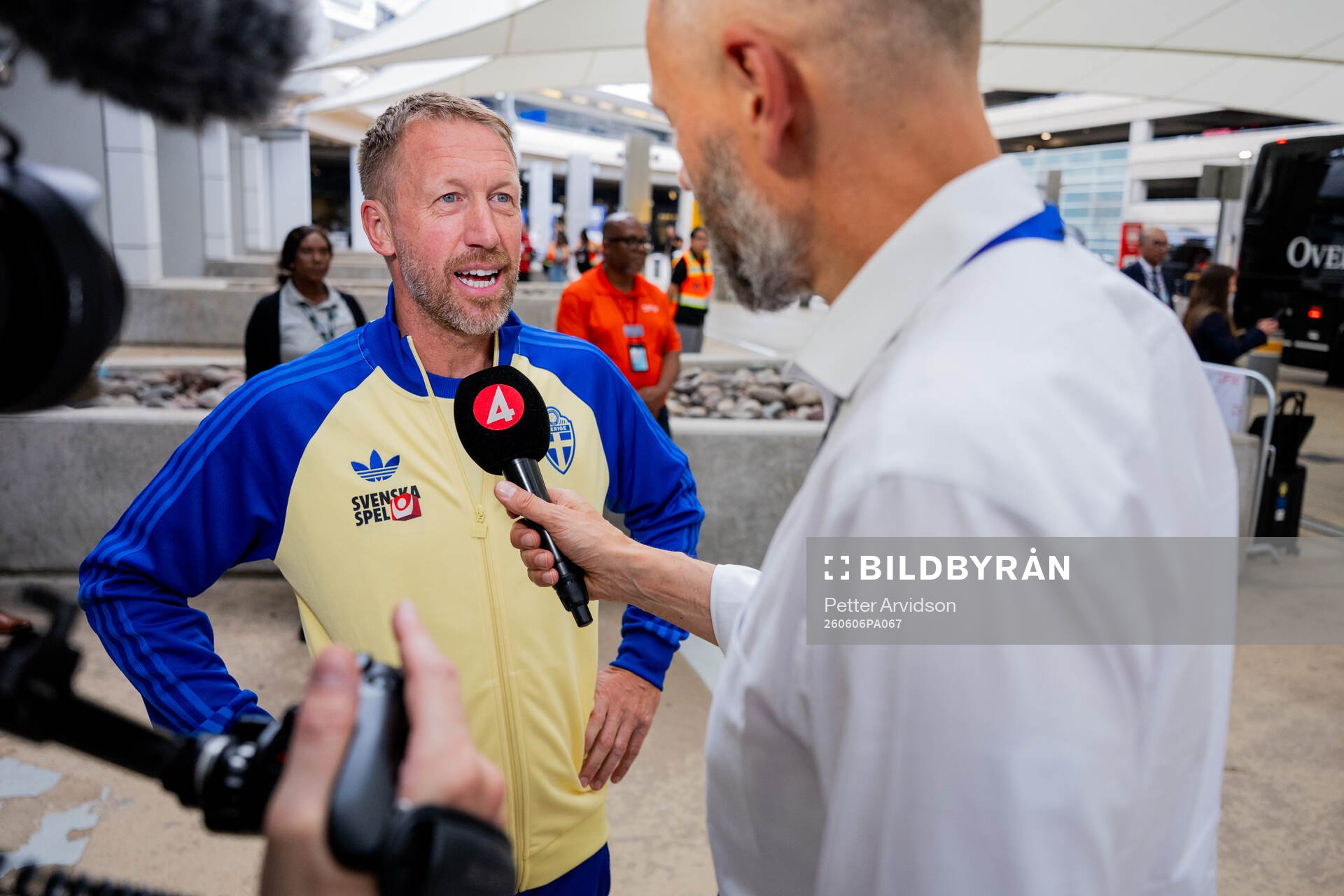 Head coach Graham Potter of the Swedish national football
