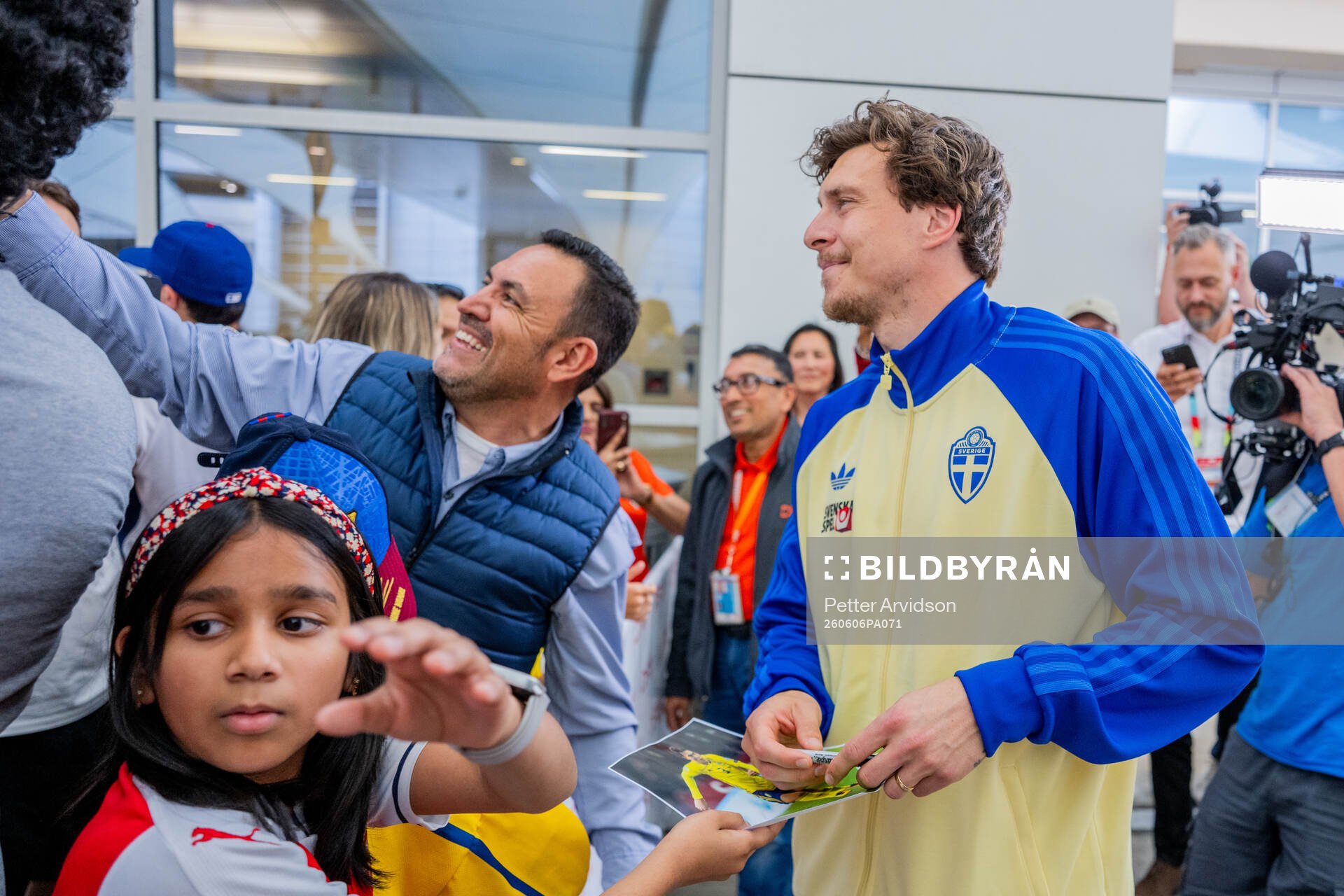Victor Nilsson Lindelöf of the Swedish national football