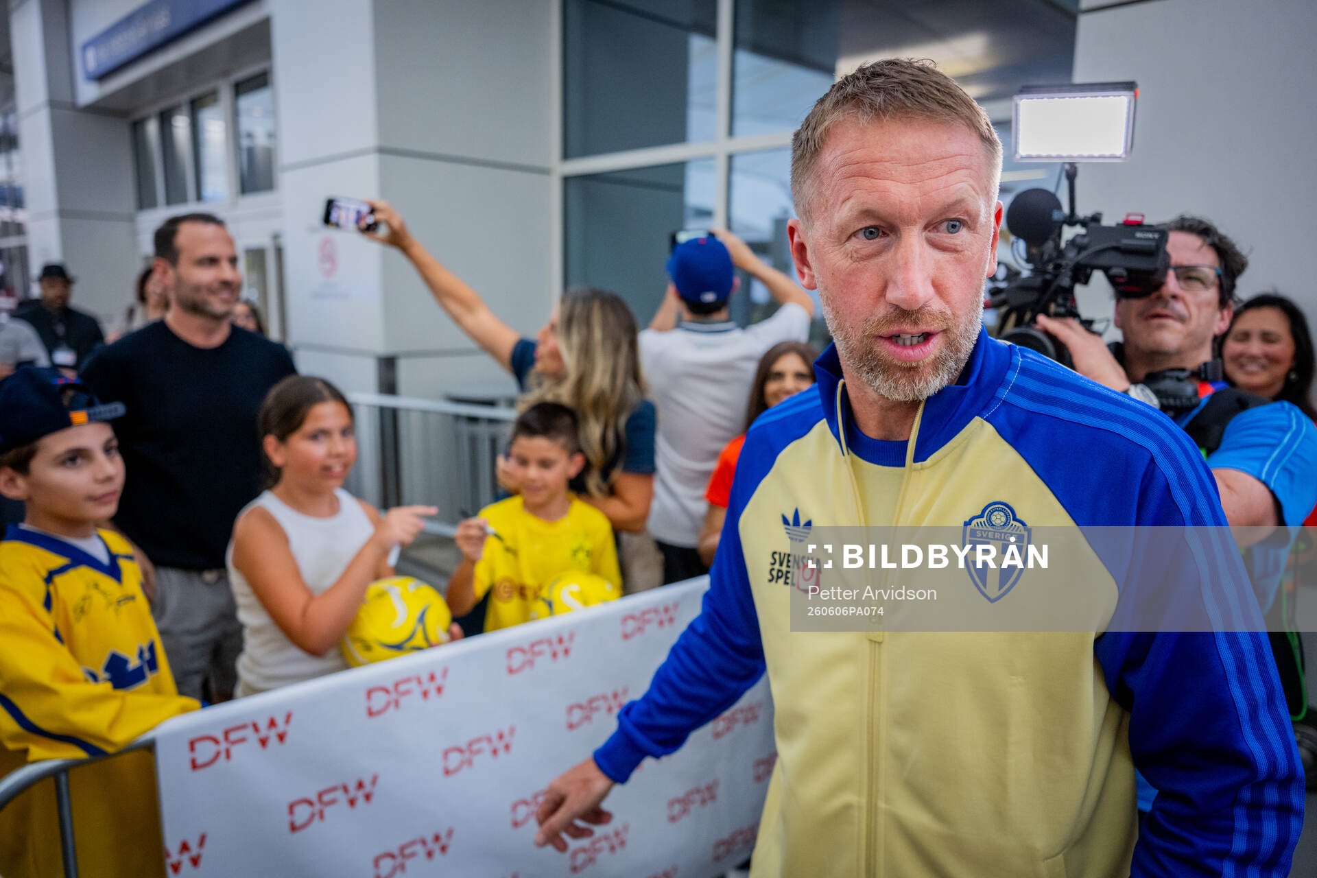 Head coach Graham Potter of the Swedish national football