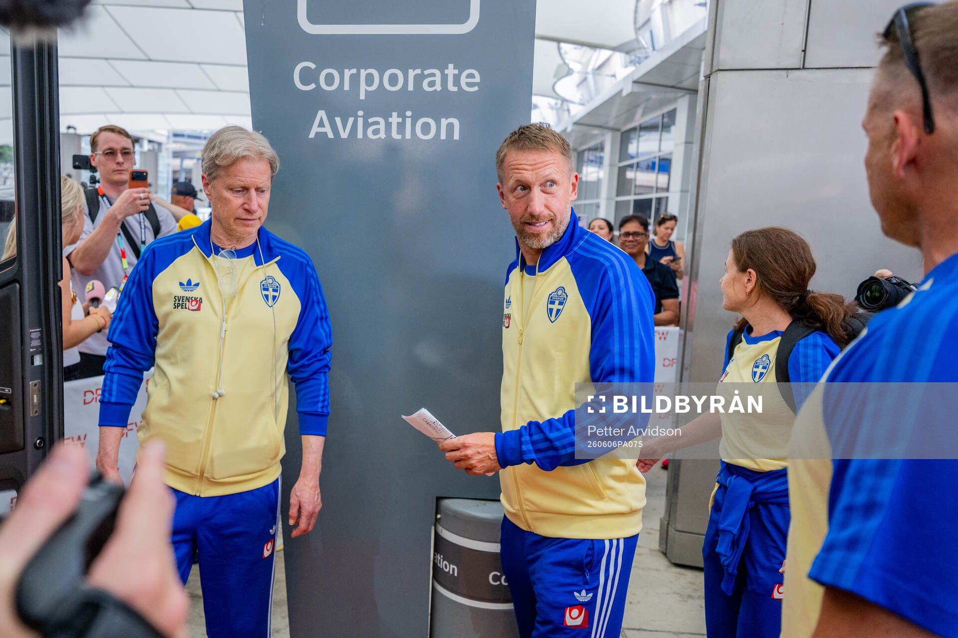 Head coach Graham Potter of the Swedish national football