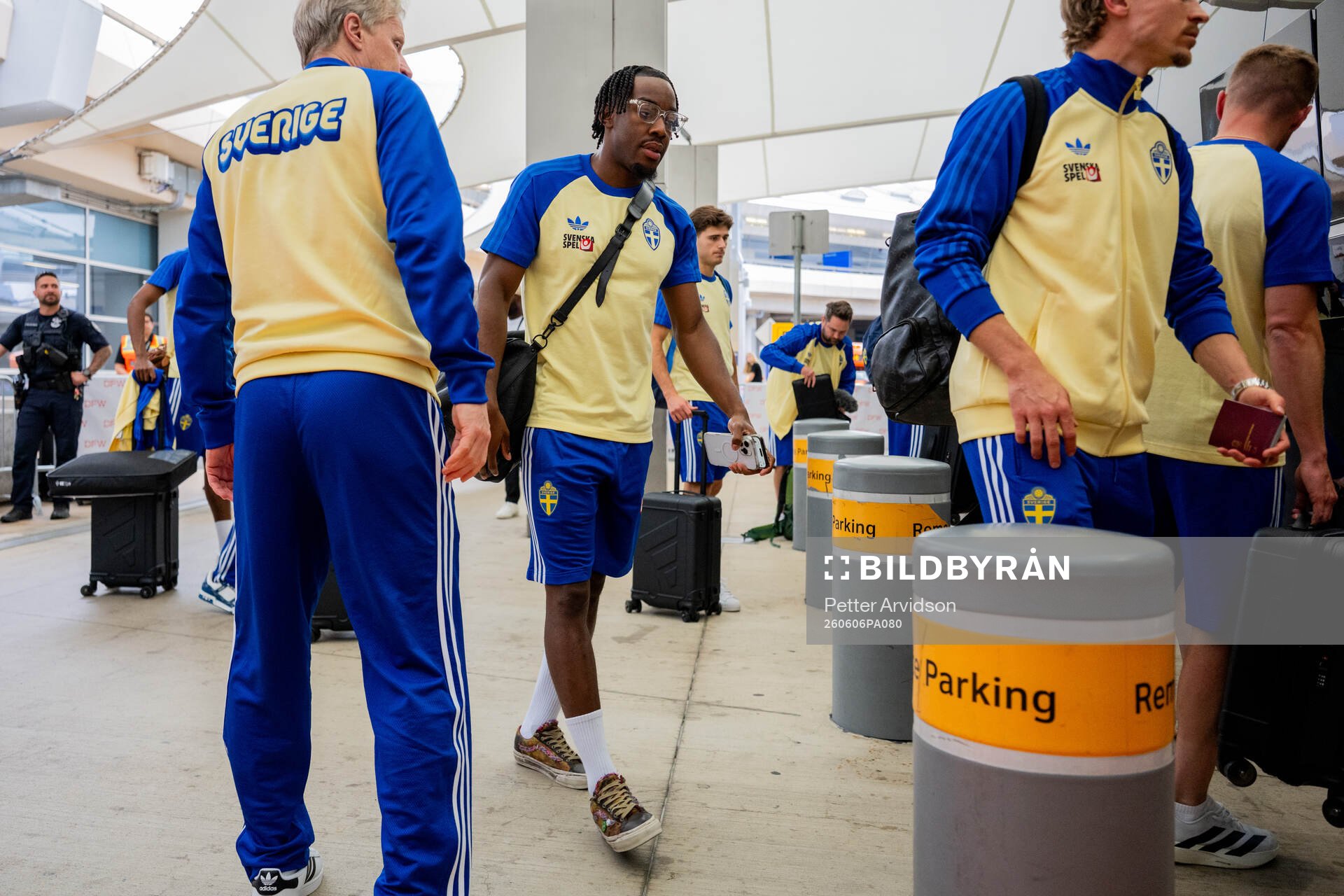 Anthony Elanga of the Swedish national football team