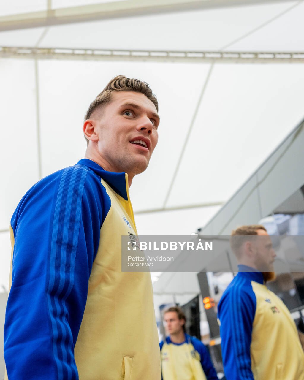 Viktor Gyökeres of the Swedish national football team