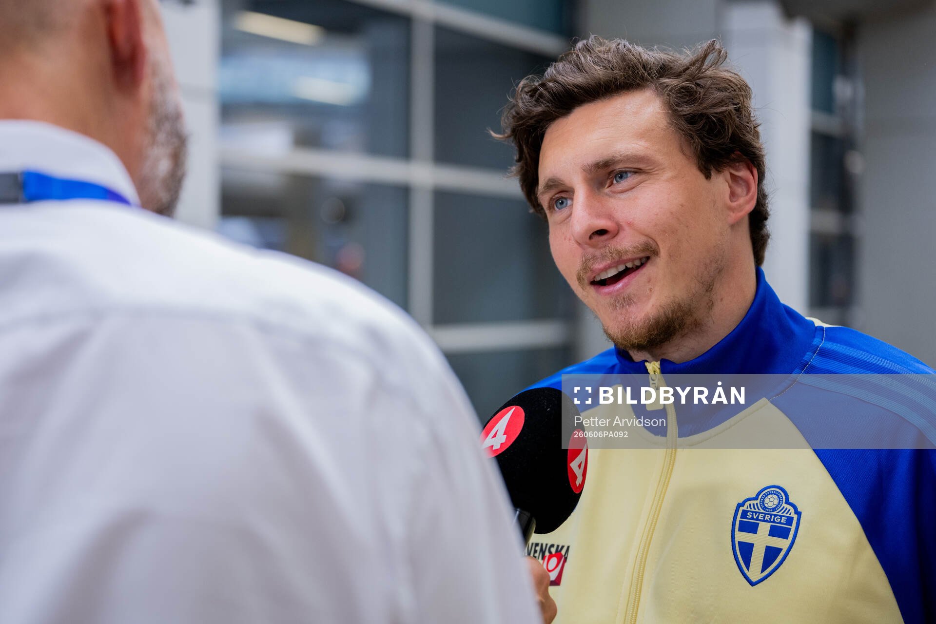 Victor Nilsson Lindelöf of the Swedish national football