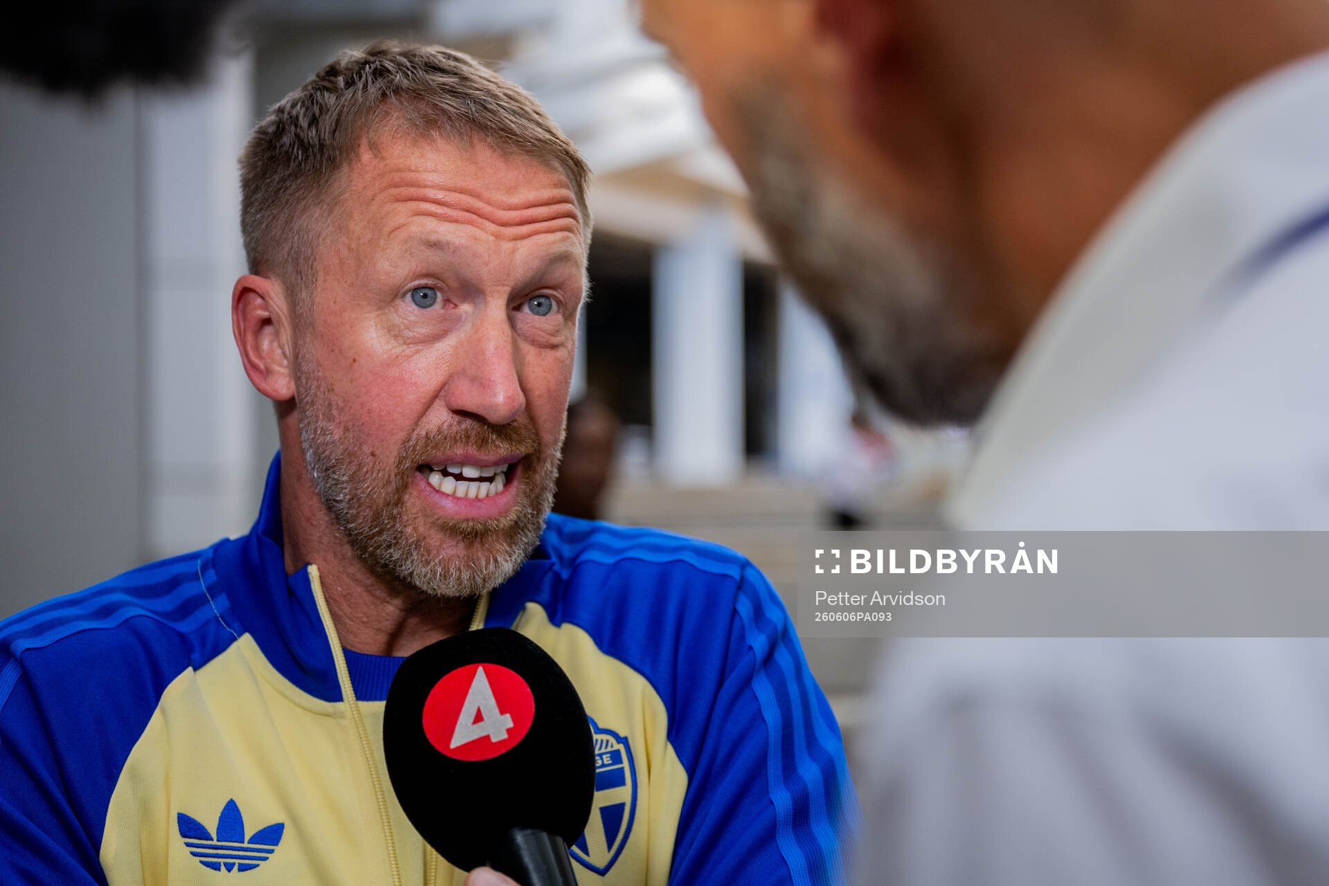Head coach Graham Potter of the Swedish national football