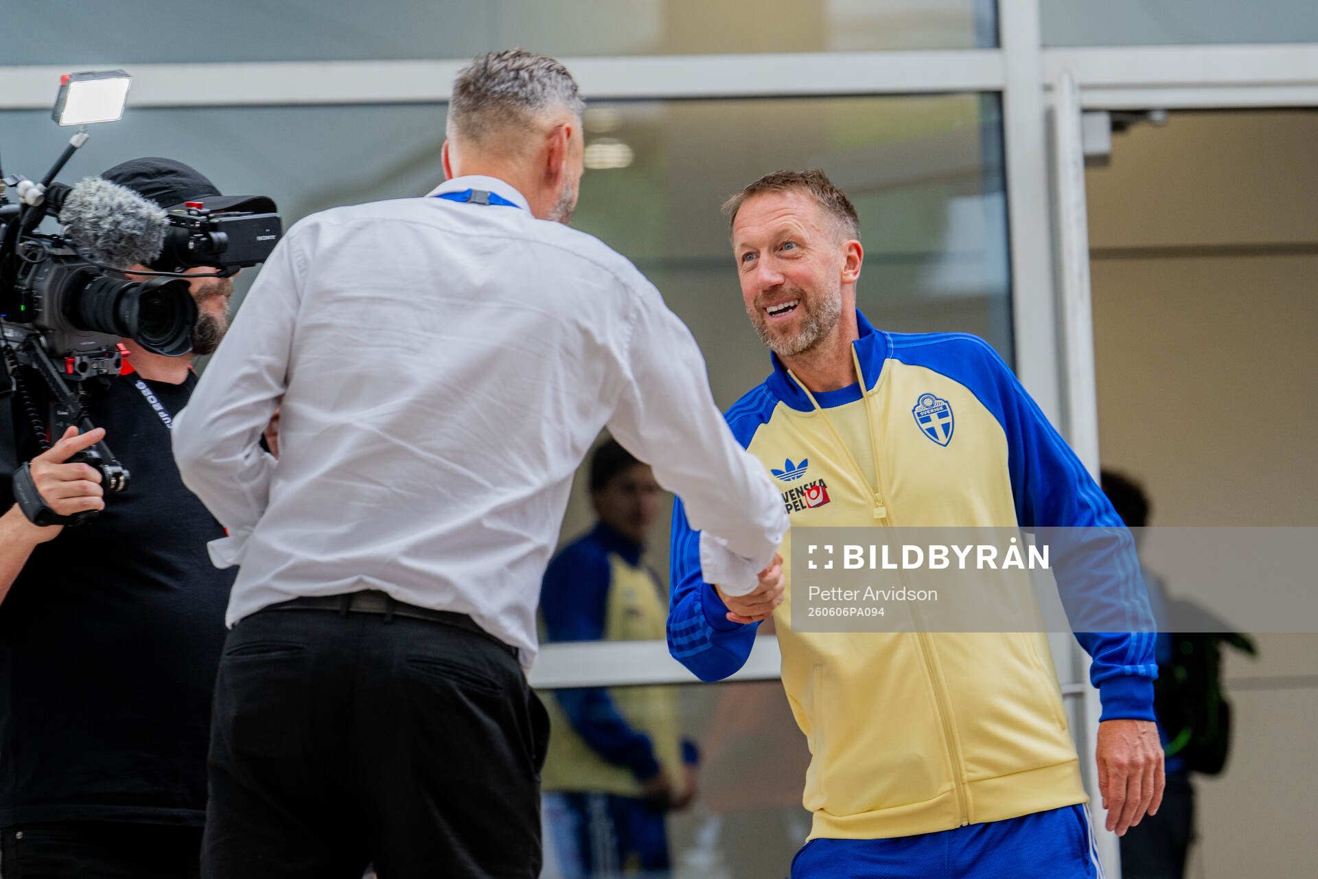 Head coach Graham Potter of the Swedish national football