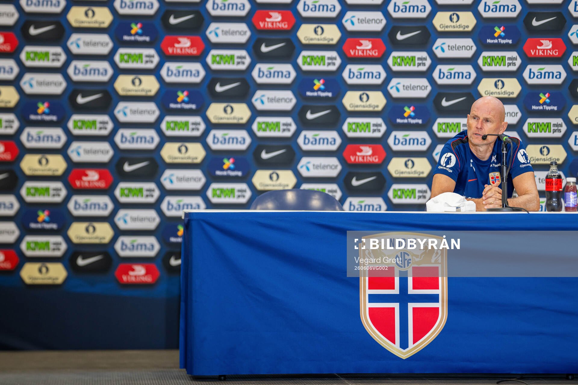 Ståle Solbakken, head coach of the Norwegian national