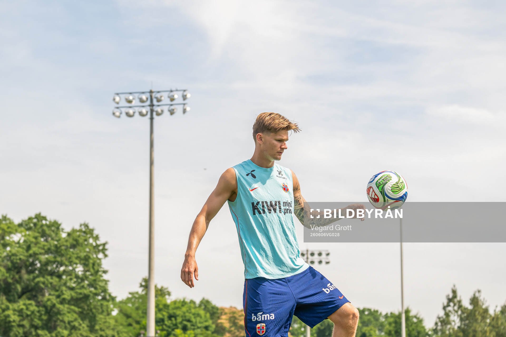 David Møller Wolfe of the Norwegian national football team