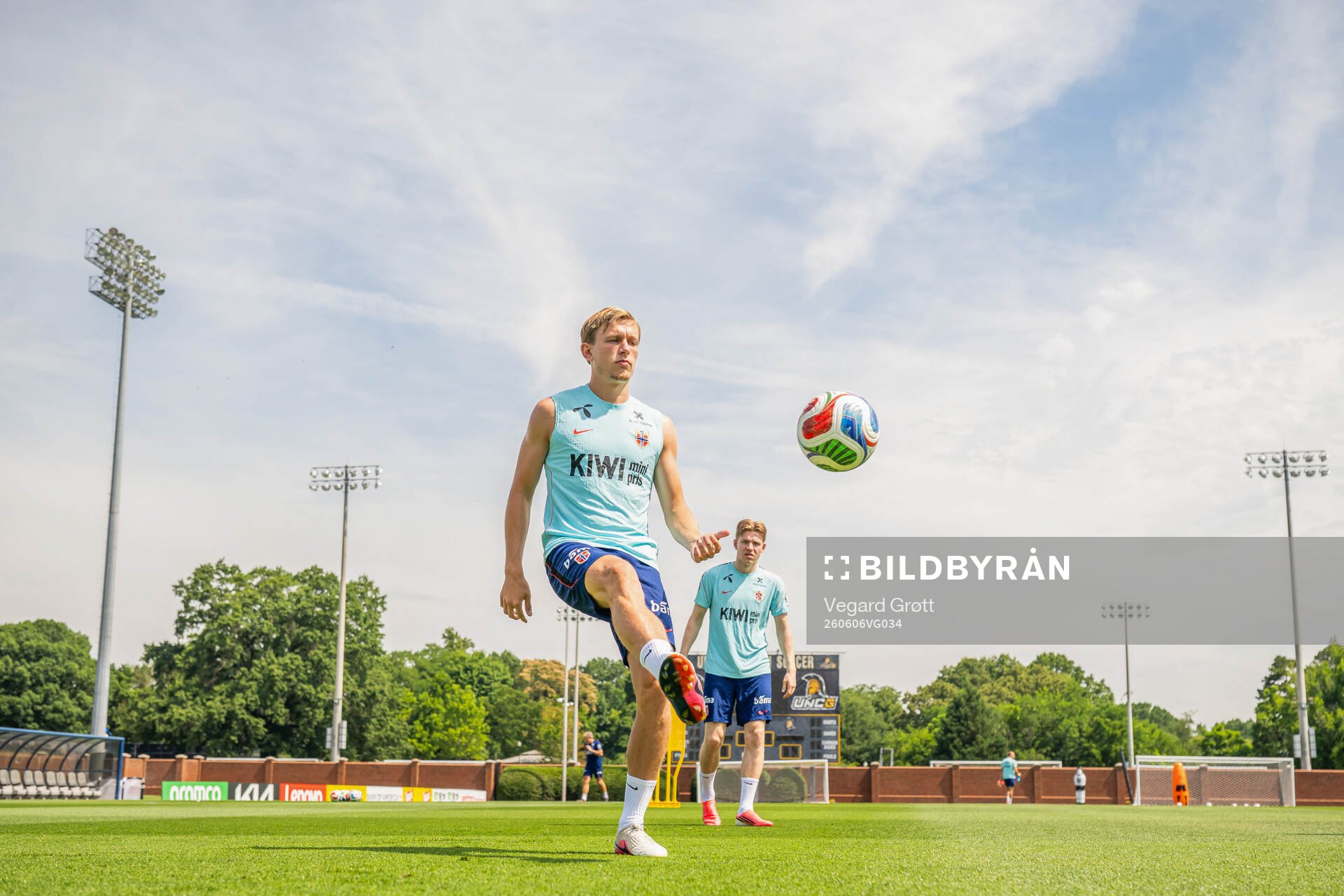 Marcus Holmgren Pedersen of the Norwegian national football