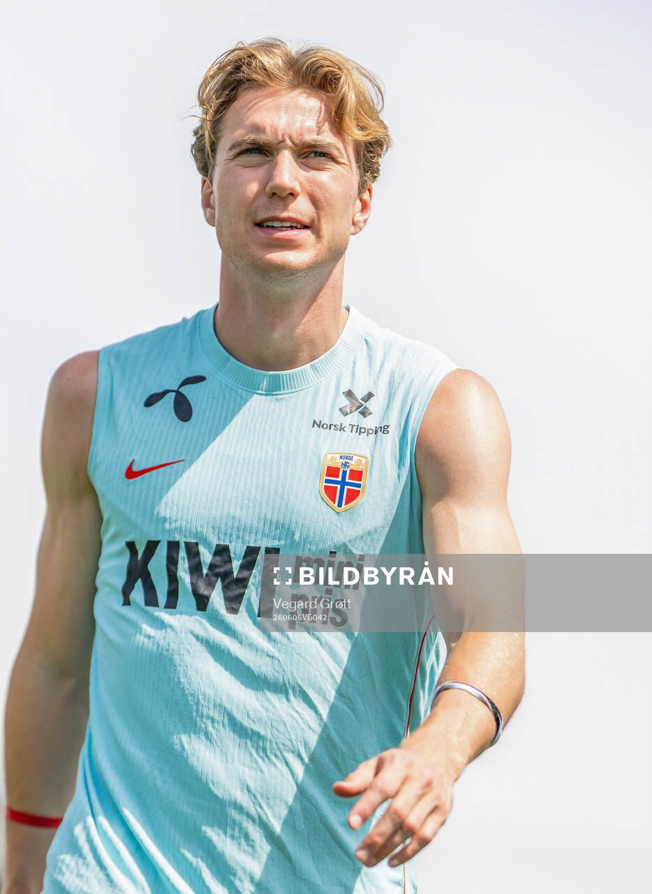 Kristian Thorstvedt of the Norwegian national football team