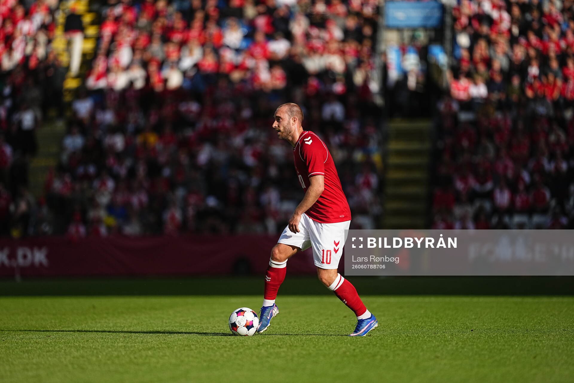 ODENSE, DANMARK - 7. JUNI 2026:  Danmarks Christian Eriksen