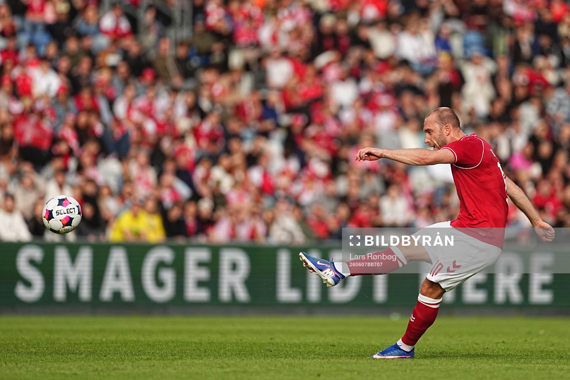 ODENSE, DANMARK - 7. JUNI 2026:  Danmarks Christian Eriksen