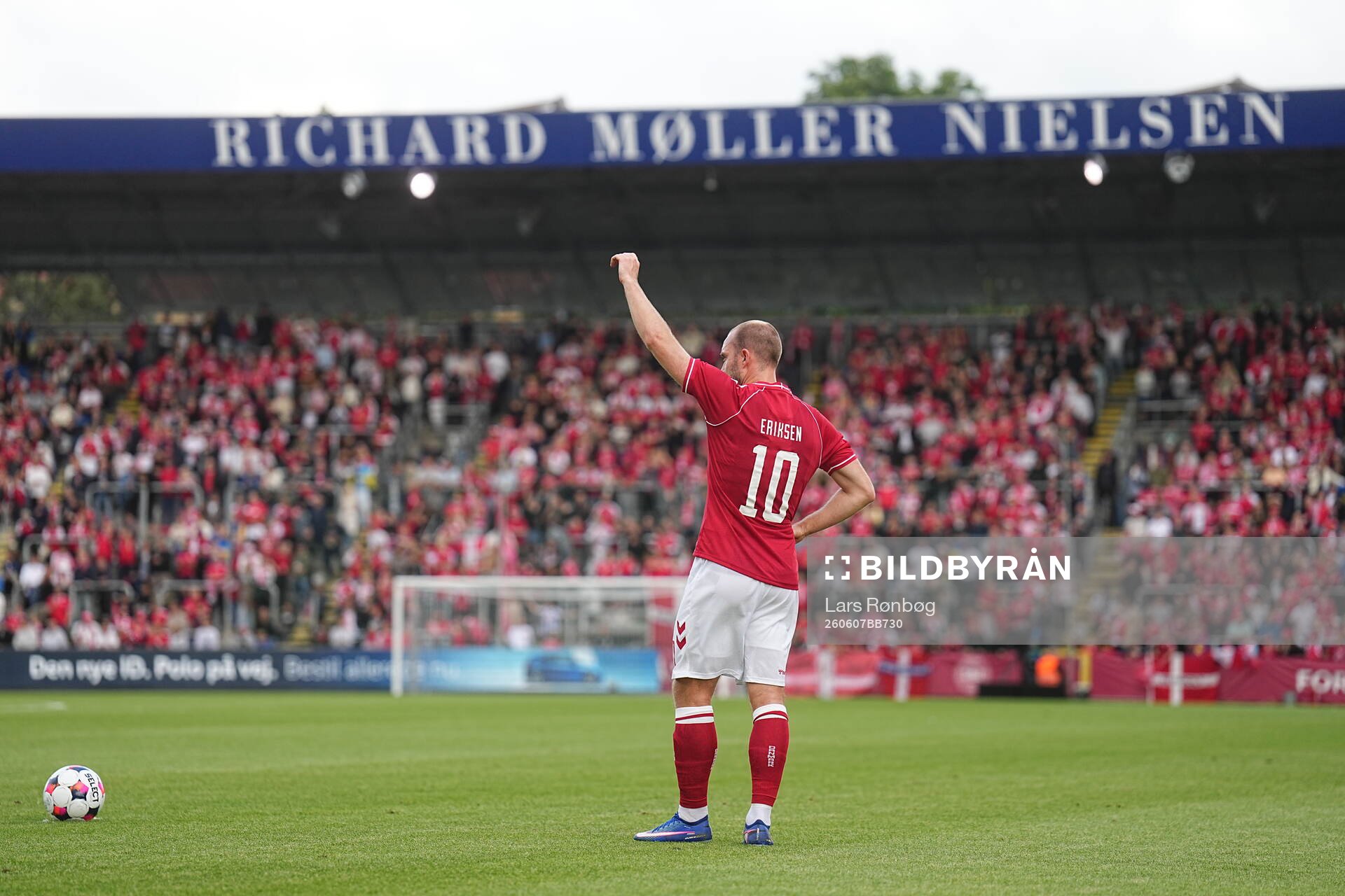 ODENSE, DANMARK - 7. JUNI 2026:  Danmarks Christian Eriksen