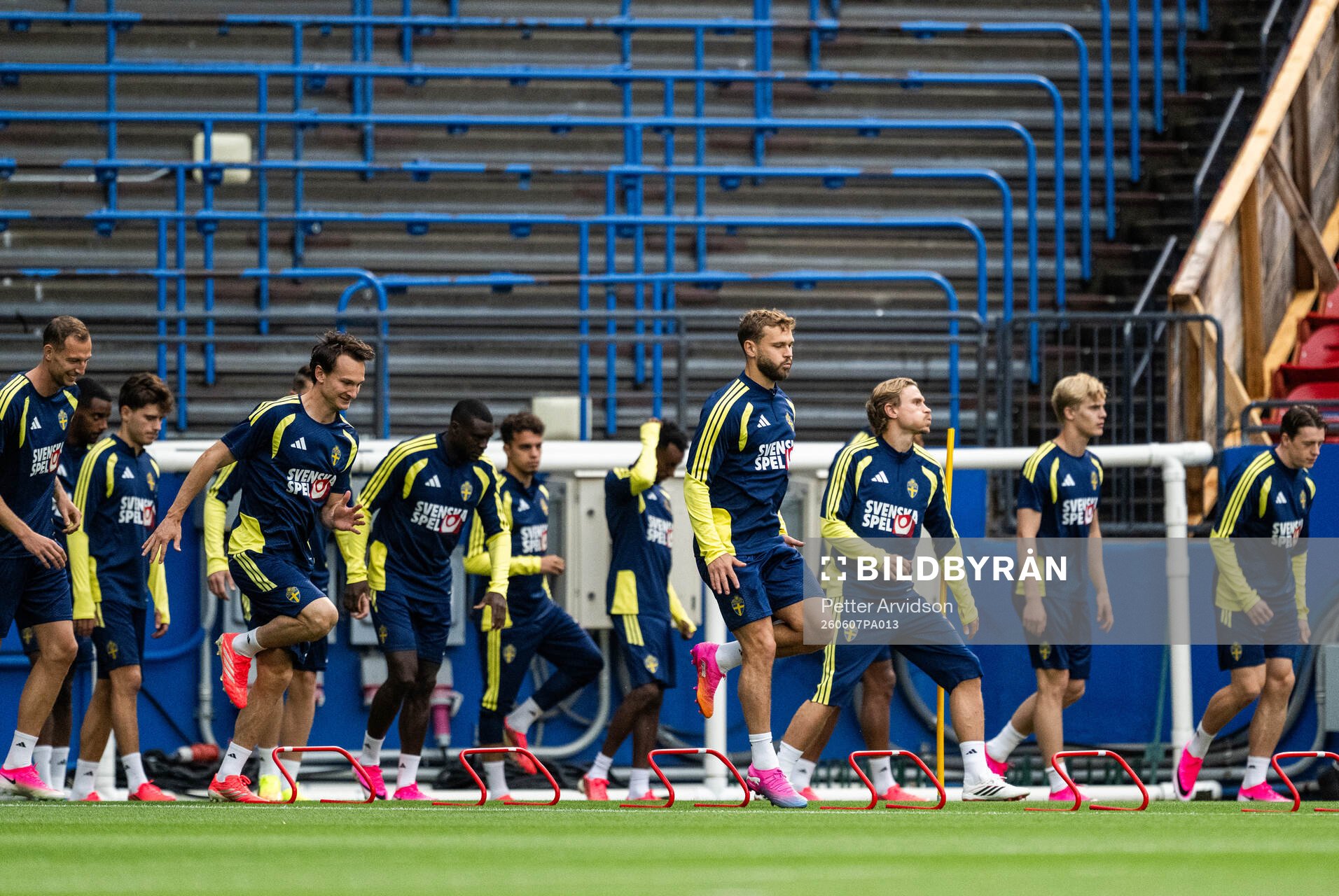 Hjalmar Ekdal and Jesper Karlström of the Swedish national
