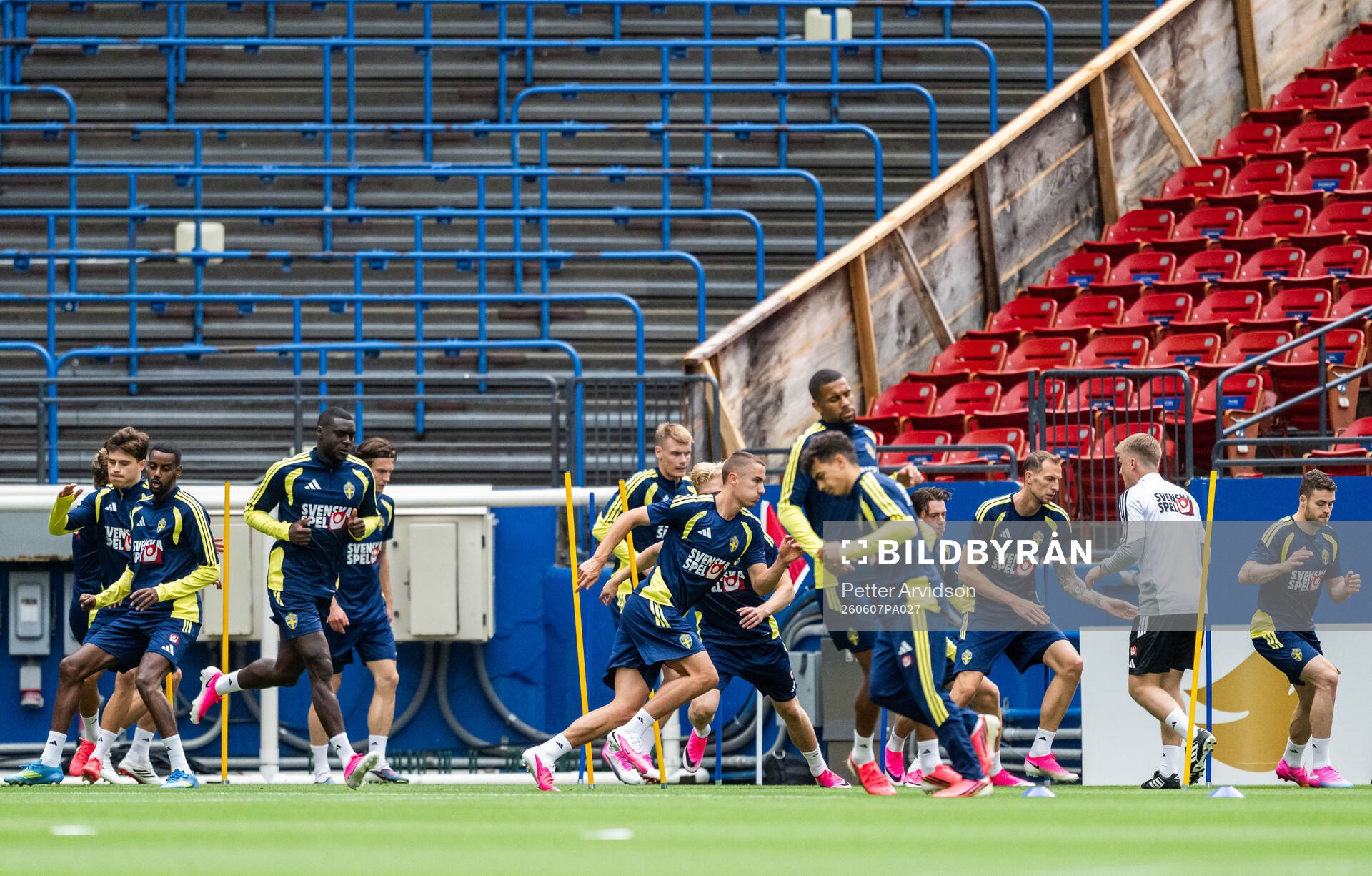 Gustaf Lagerbielke, Isak Hien and Ken Sema of the Swedish