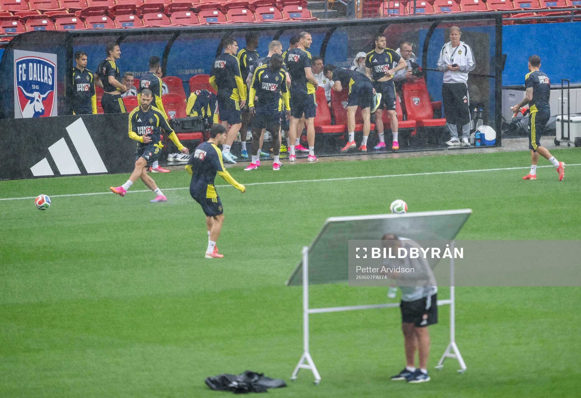 A member of the staff of the Swedish national football team
