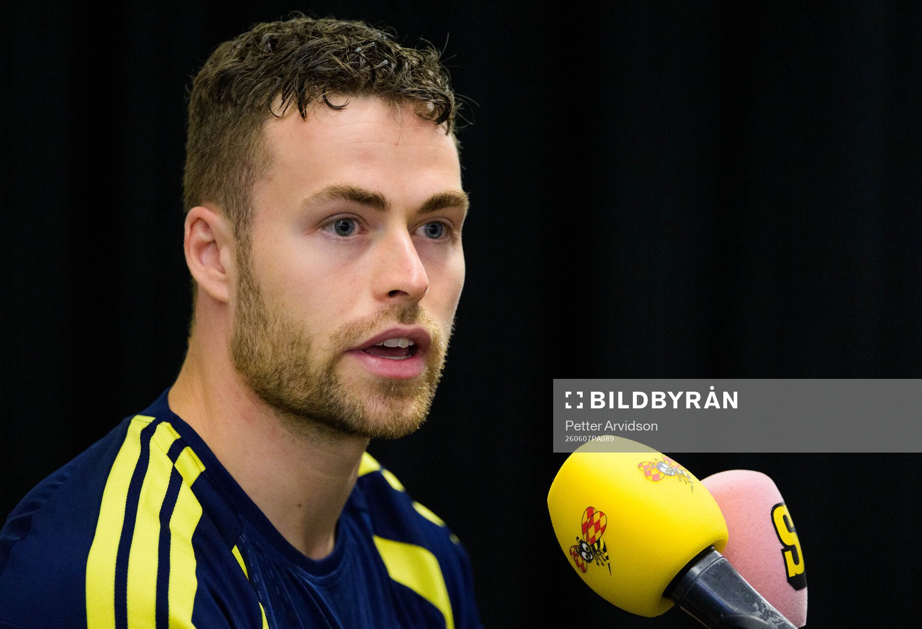 Gabriel Gudmundsson of the Swedish men's national football