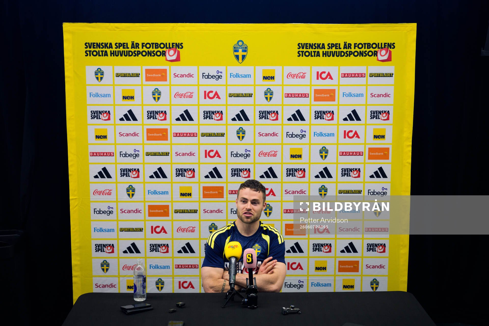 Gabriel Gudmundsson of the Swedish men's national football