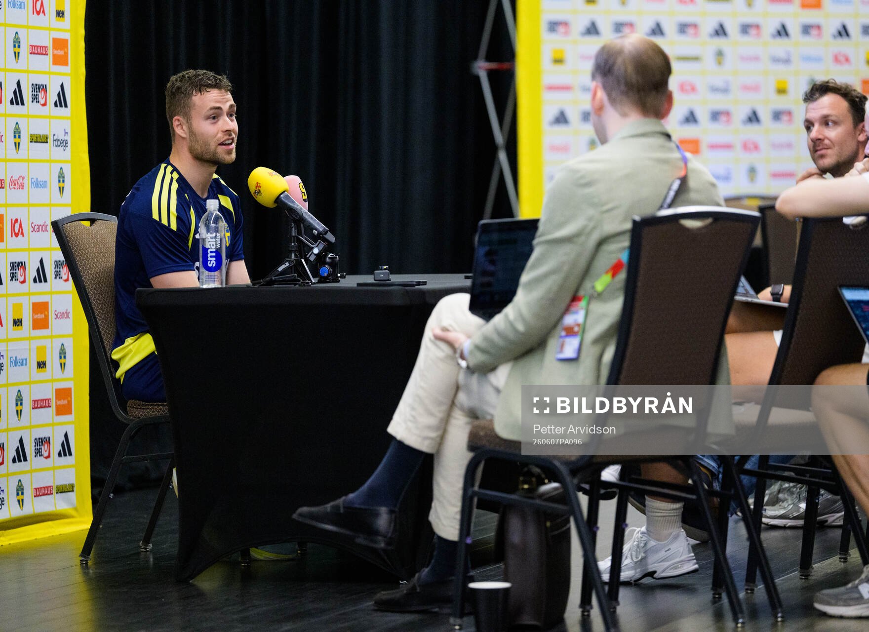 Gabriel Gudmundsson of the Swedish men's national football